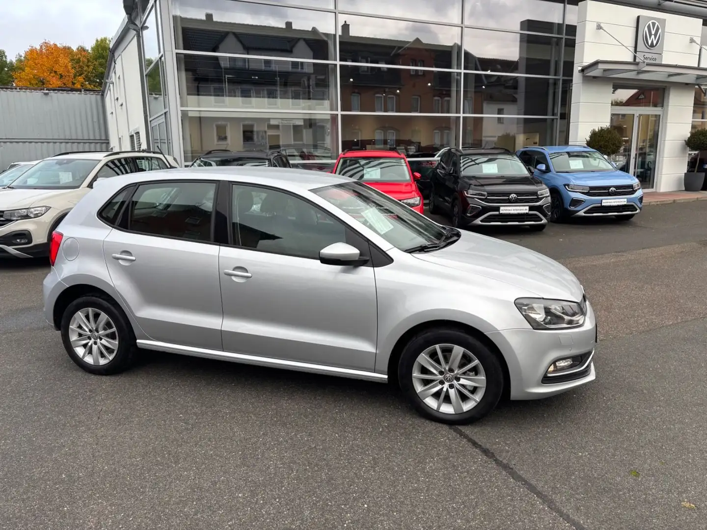 Volkswagen Polo V 1.4 TDI Comfortline ,Sitzheiz.Climatronic Silber - 2