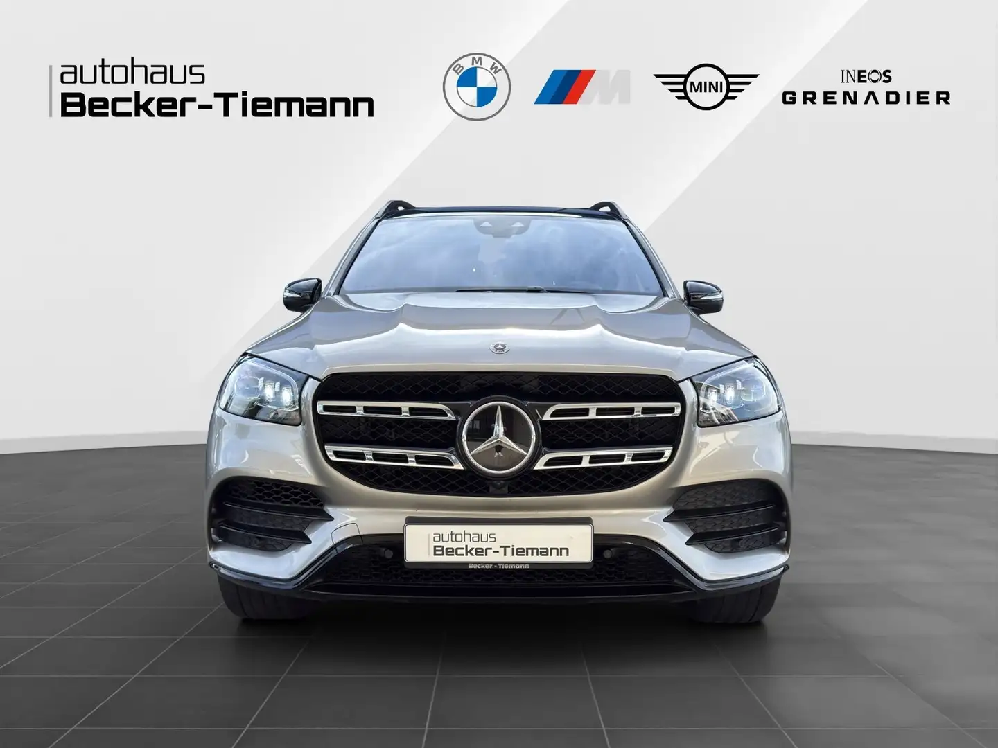 Mercedes-Benz GLS 400 d 4Matic AMG-Line/Head-Up/Burmester/Panorama/23Zol Silber - 2