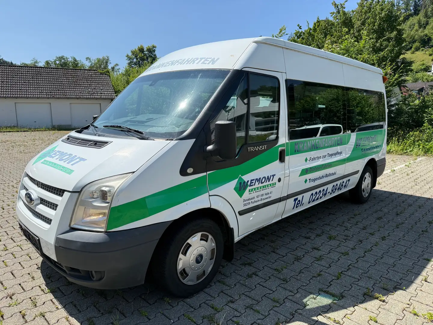 Ford Transit FT 300 L Trend*KLIMA*9 SITZER*ROLLSTUHLLIFT* Weiß - 1