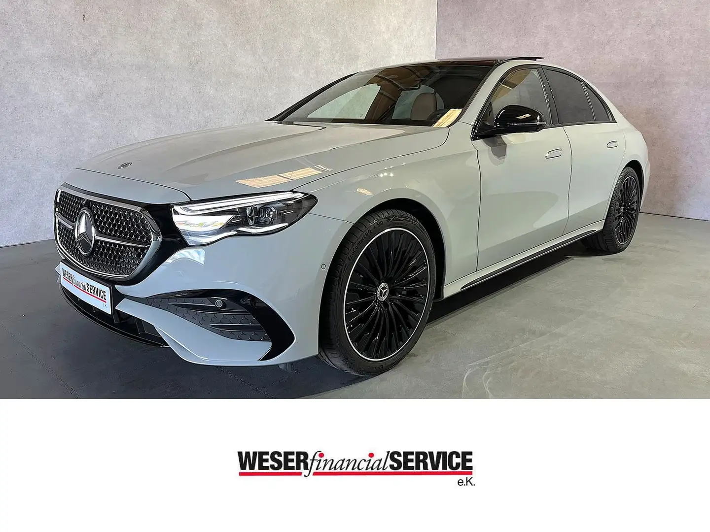 Mercedes-Benz E 200 AMG alpingrau*Model 24*Superscreen+Premium Grigio - 2