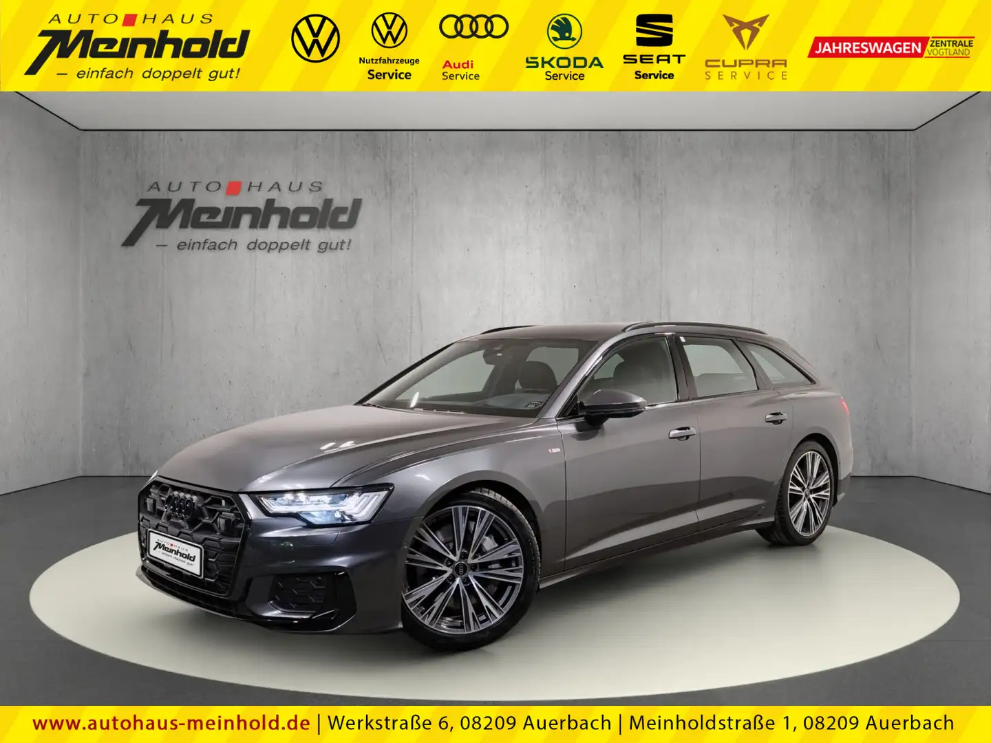 Audi A6 S line 55 TFSI quattro S tronic, Standh Grau - 1