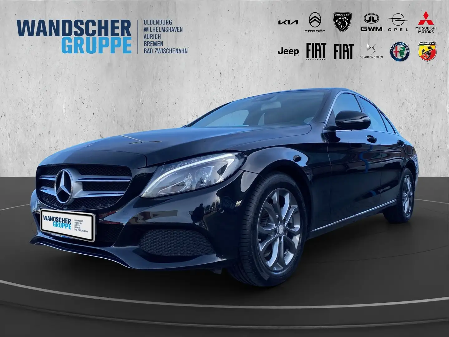 Mercedes-Benz C 180 C180 Avantgarde *LED*SHZ* *BLUETOOTH*NAVI* Noir - 1