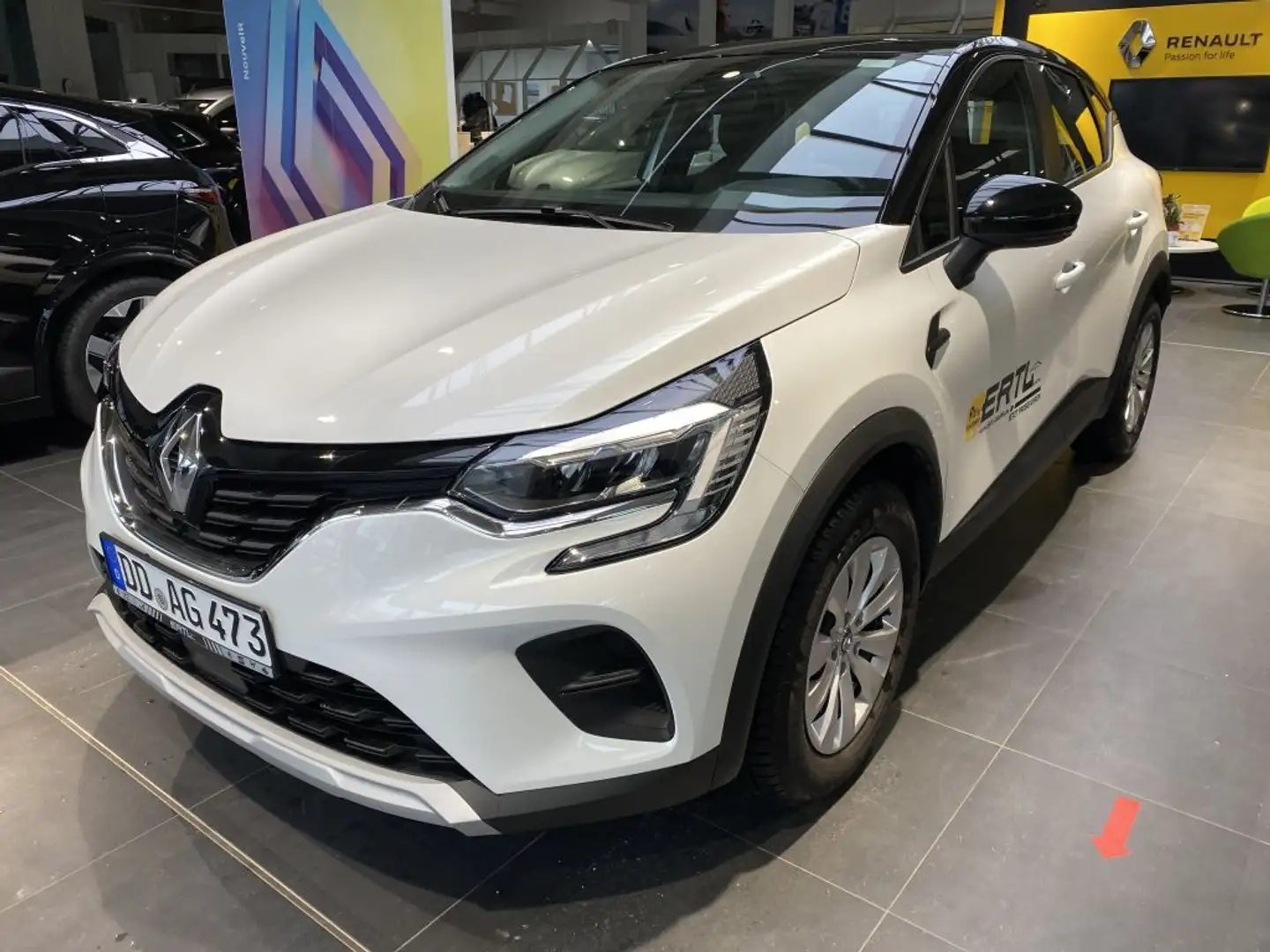 Renault Captur TCe 140 GPF ZEN+Ganzjahresreifen+KLIMA Білий - 1