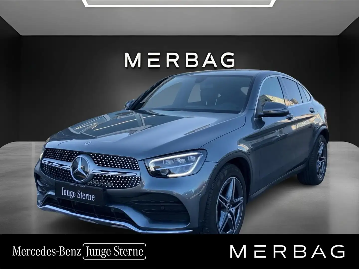 Mercedes-Benz GLC 200 d 4MATIC Coupé Gris - 1