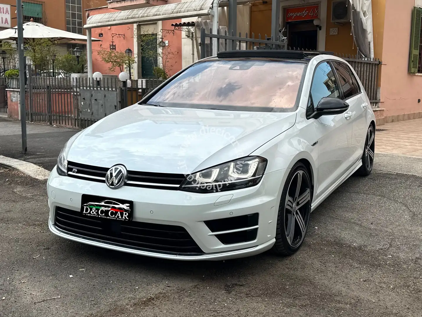 Volkswagen Golf Golf 5p 2.0 tsi R 4motion dsg UNIPRO 71000KM TETTO Blanc - 2