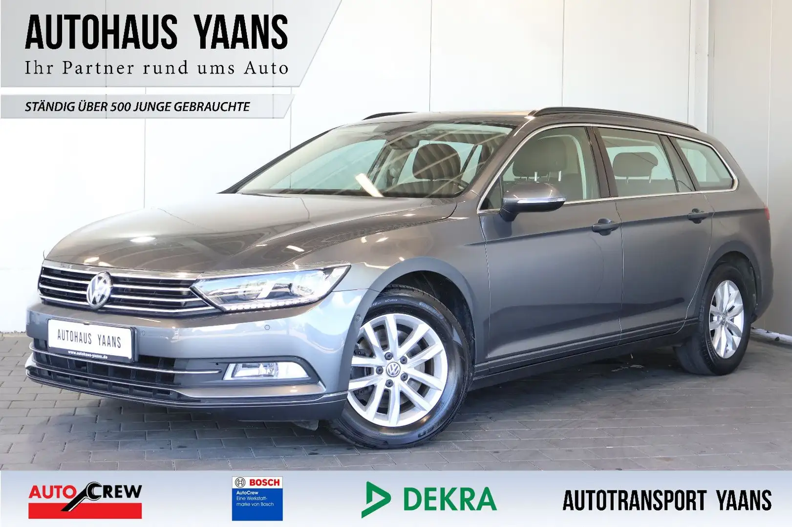 Volkswagen Passat Variant Passat 2.0 TDI Comfortline ACC+LED+PANO+AHK Grau - 1