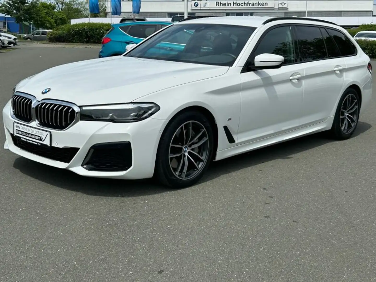 BMW 530 d Touring M Sportpaket LED NAVI AHK 4xKLIMA Weiß - 2