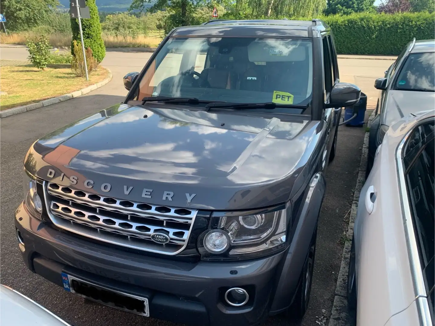 Land Rover Discovery 4 SDV6 HSE RHD UK Motorschaden Gris - 1