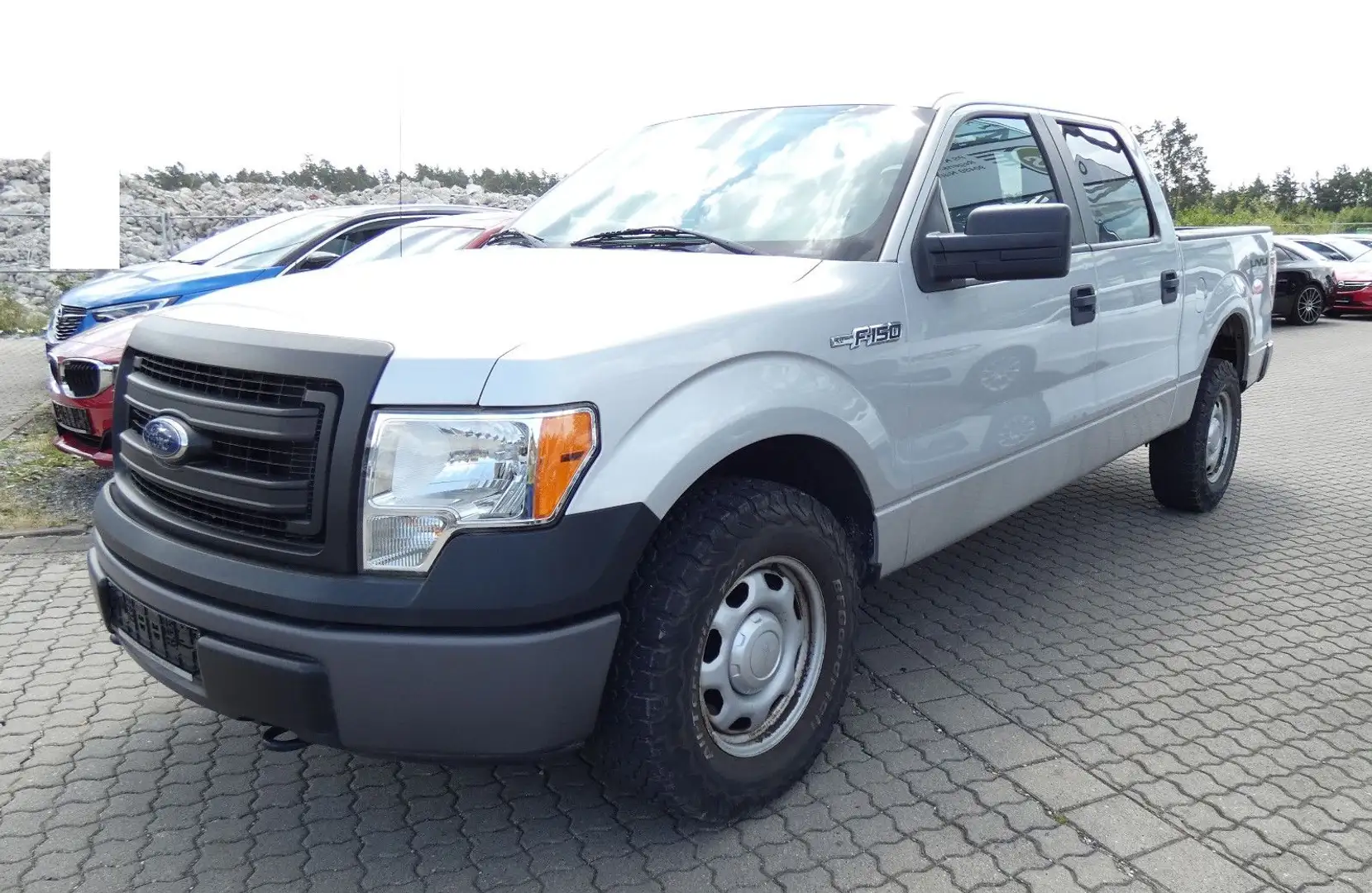 Ford F 150 F-150 5.0 V8 long Crew Cab Pick-up 4x4 Argent - 1