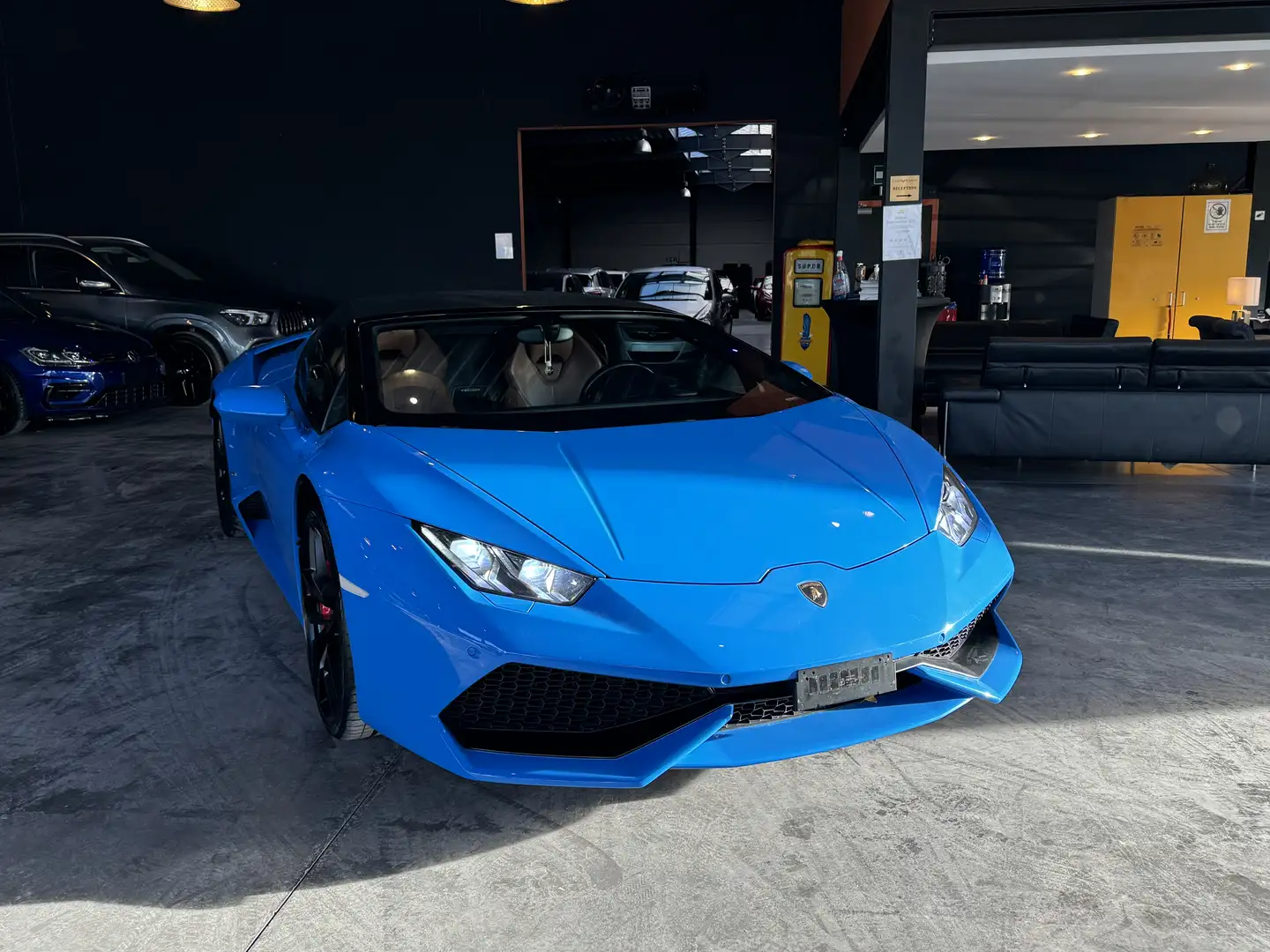 Lamborghini Huracán Huracan Spyder 5.2i V10 40v LP610-4 Bleu - 2