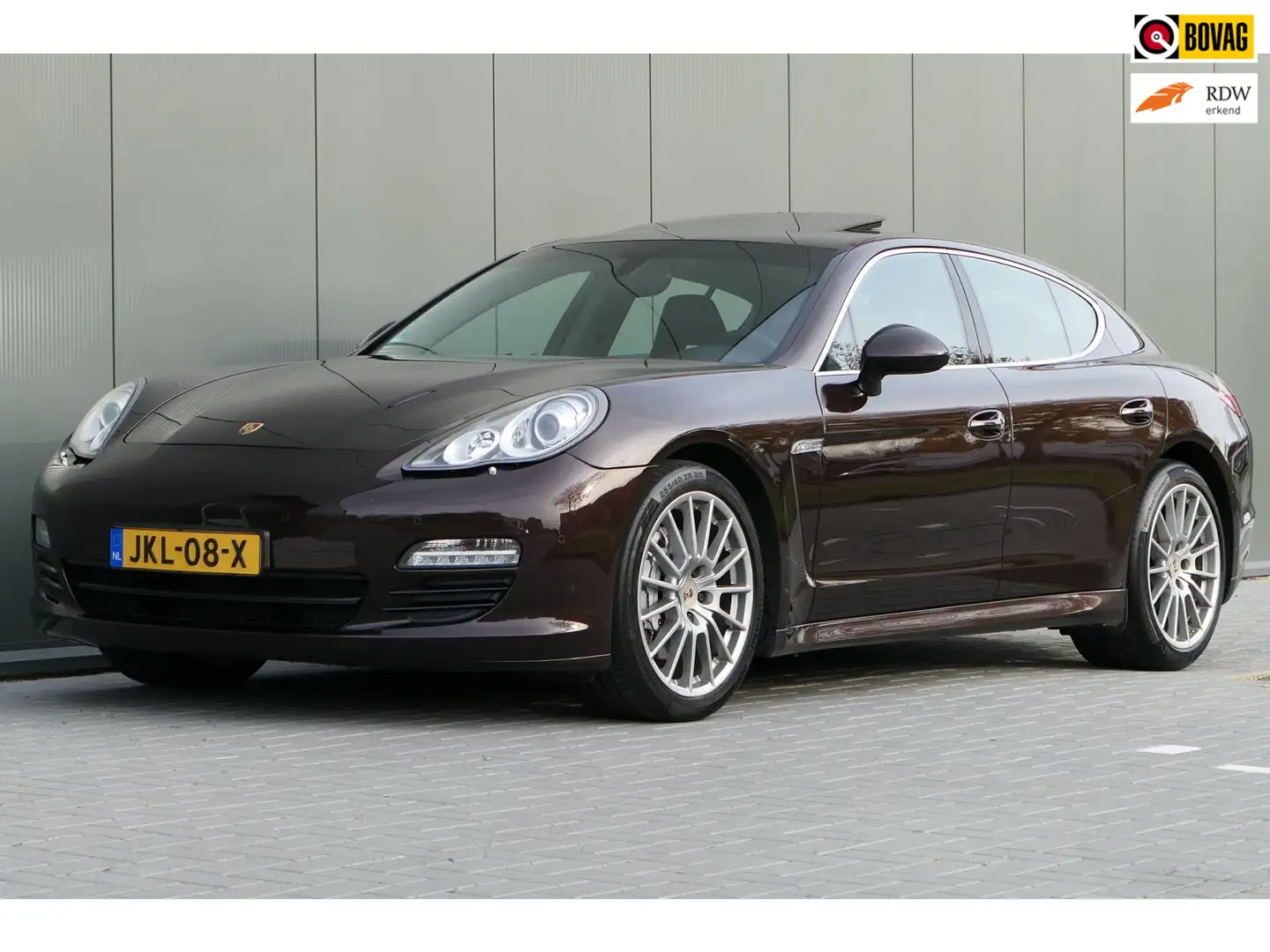 Porsche Panamera 4.8 4S V8 Schuifdak Bose Memory Luchtvering Bruin - 1