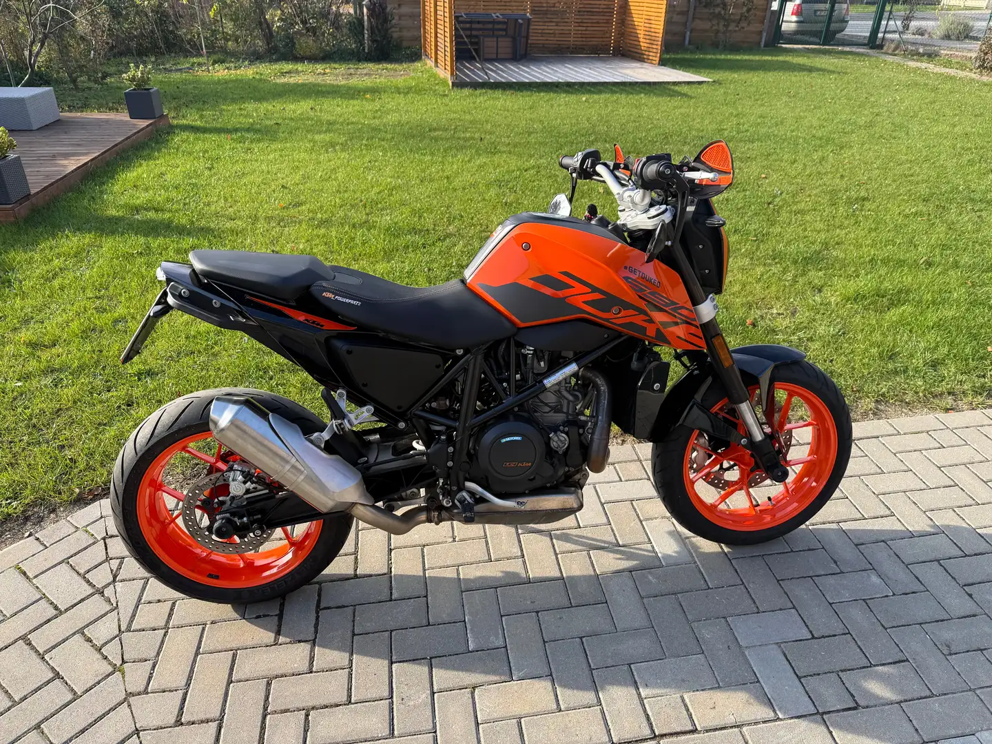 KTM 690 Duke Portocaliu - 1