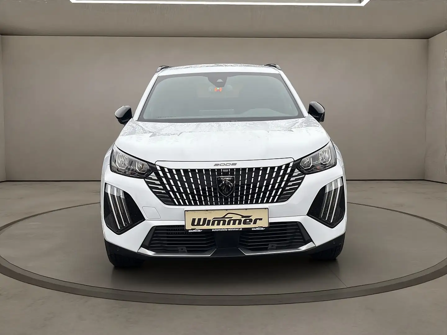 Peugeot 2008 Hybrid 145 e-DCS6 Allure Weiß - 2