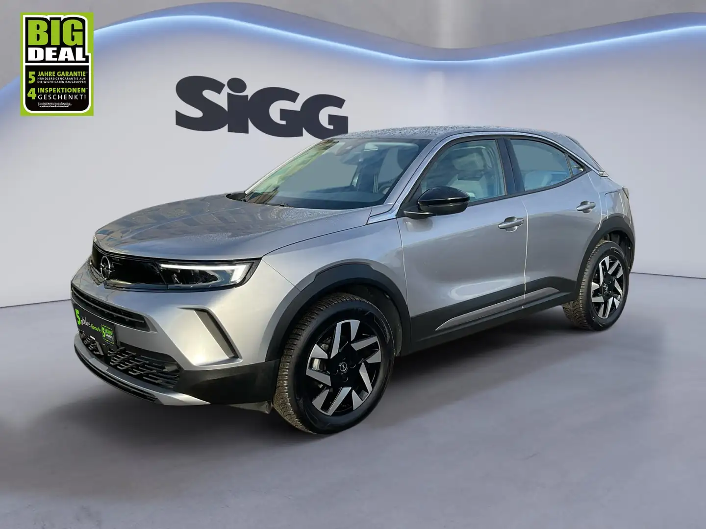 Opel Mokka 1.2 Turbo Elegance Automatik Kamera LED Grau - 2