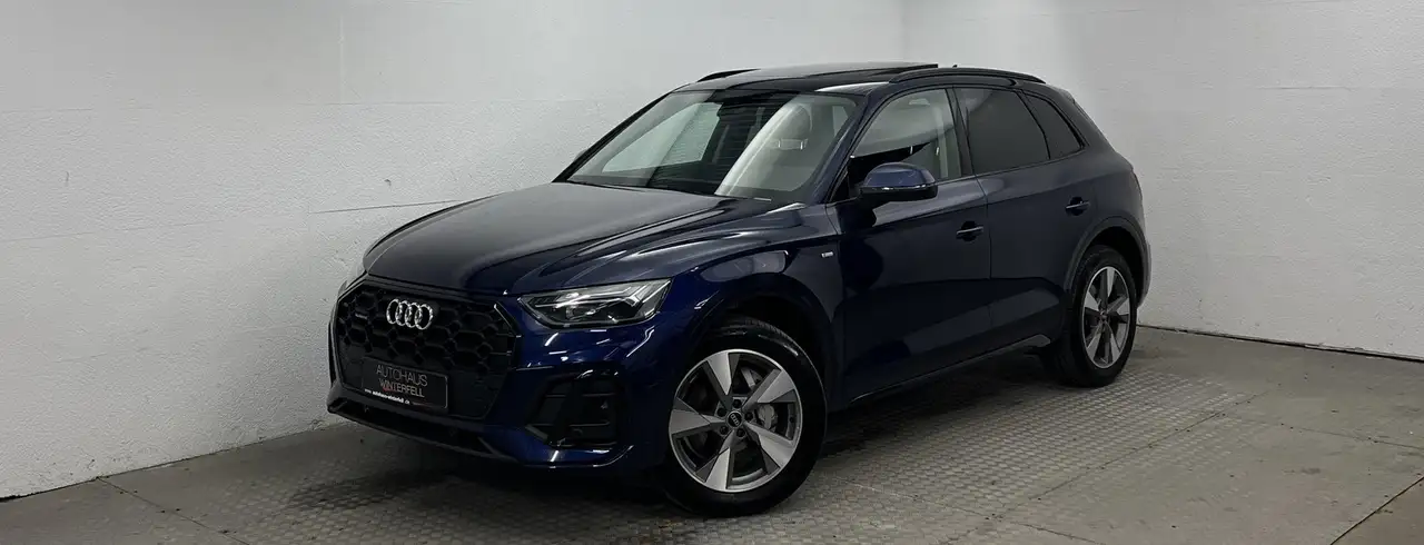 Audi Q5 45 TFSI qu S line PANO+AHK+MEMO+ACC+CARPLAY+ — миниатюра 1