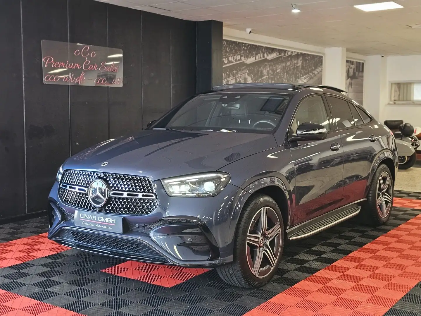 Mercedes-Benz GLE 450 d Coupe 4M *AMG-LINE* (MULTI/PANO/BUR/HU Bleu - 1