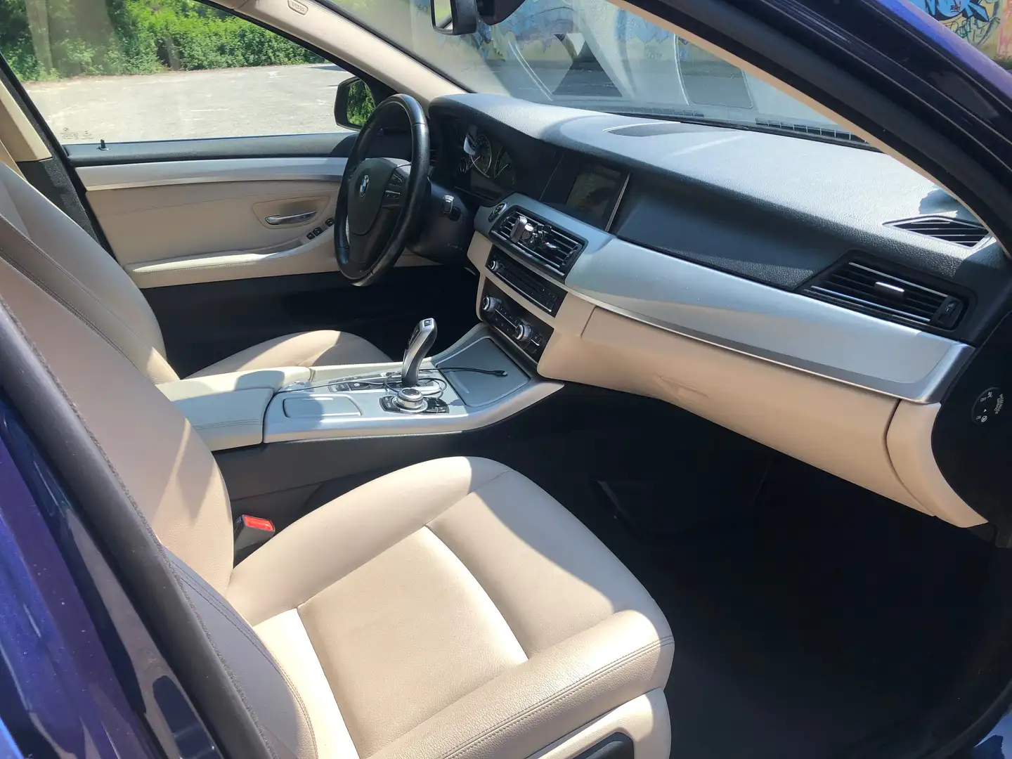 BMW 520 Serie 5 F11 Touring 520d Touring xdrive 190cv auto Blu/Azzurro - 2
