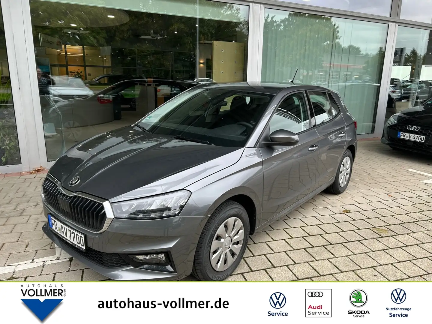Skoda Fabia IV 1,0 TSI Selection LED, SHZ, GRA, EPH KLIMA ALU Grau - 1