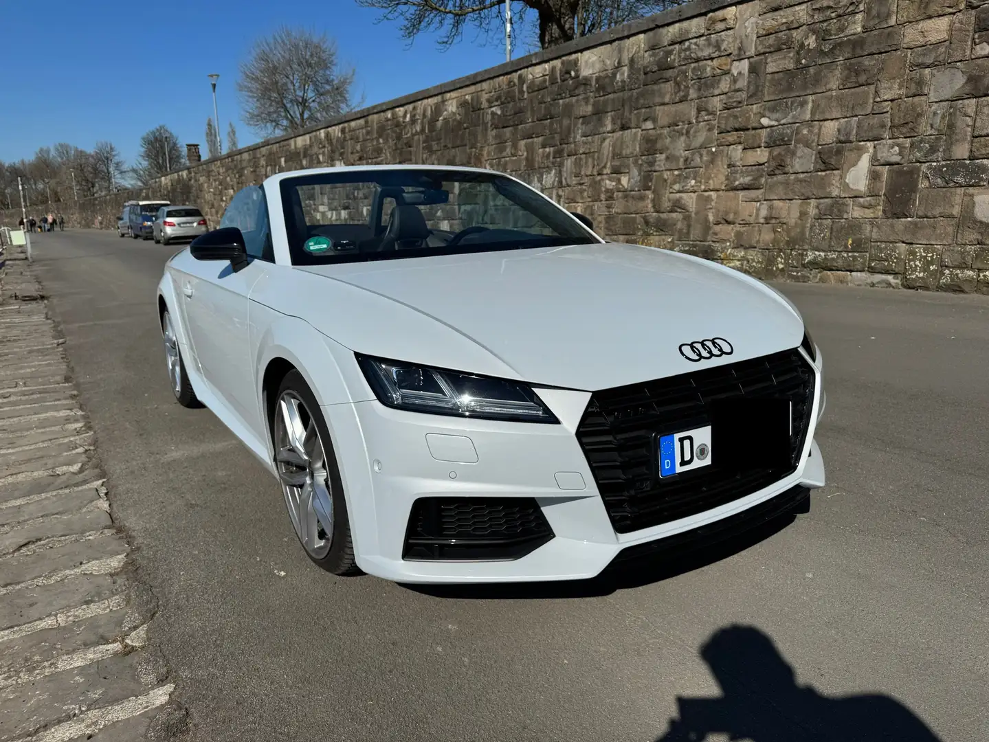 Audi TTS TTS Cabrio Aut. GlanzP. Bang&Olufsen Nackenheizung Wit - 1
