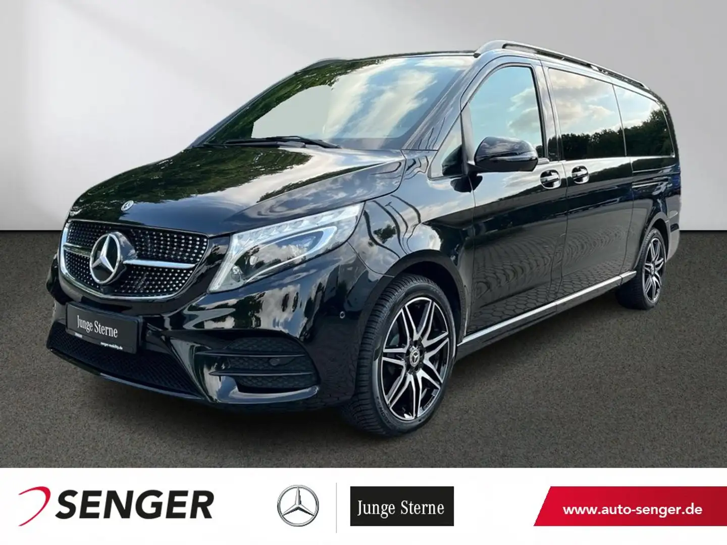 Mercedes-Benz V 300 d Edition Avantgarde 4x4 extralang AMG 360° Noir - 1