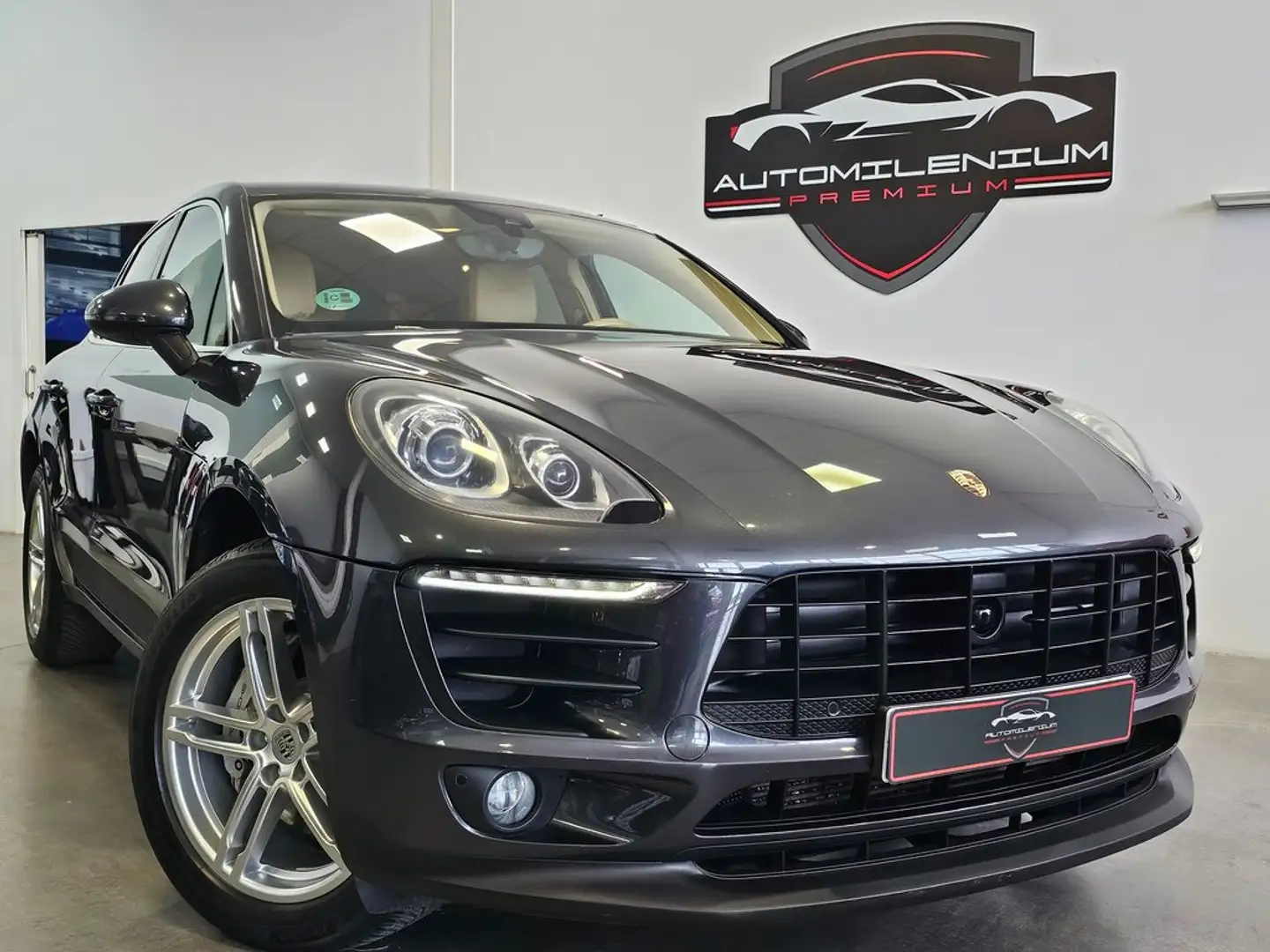 Porsche Macan S Diesel Gris - 1