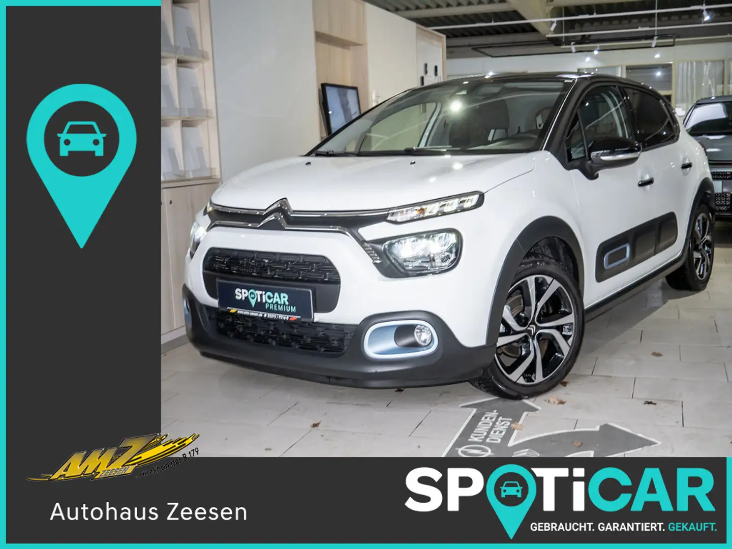 Citroen C3 PureTech 110 Elle KEYLESS NAVI KAMERA PDC Blanc - 1