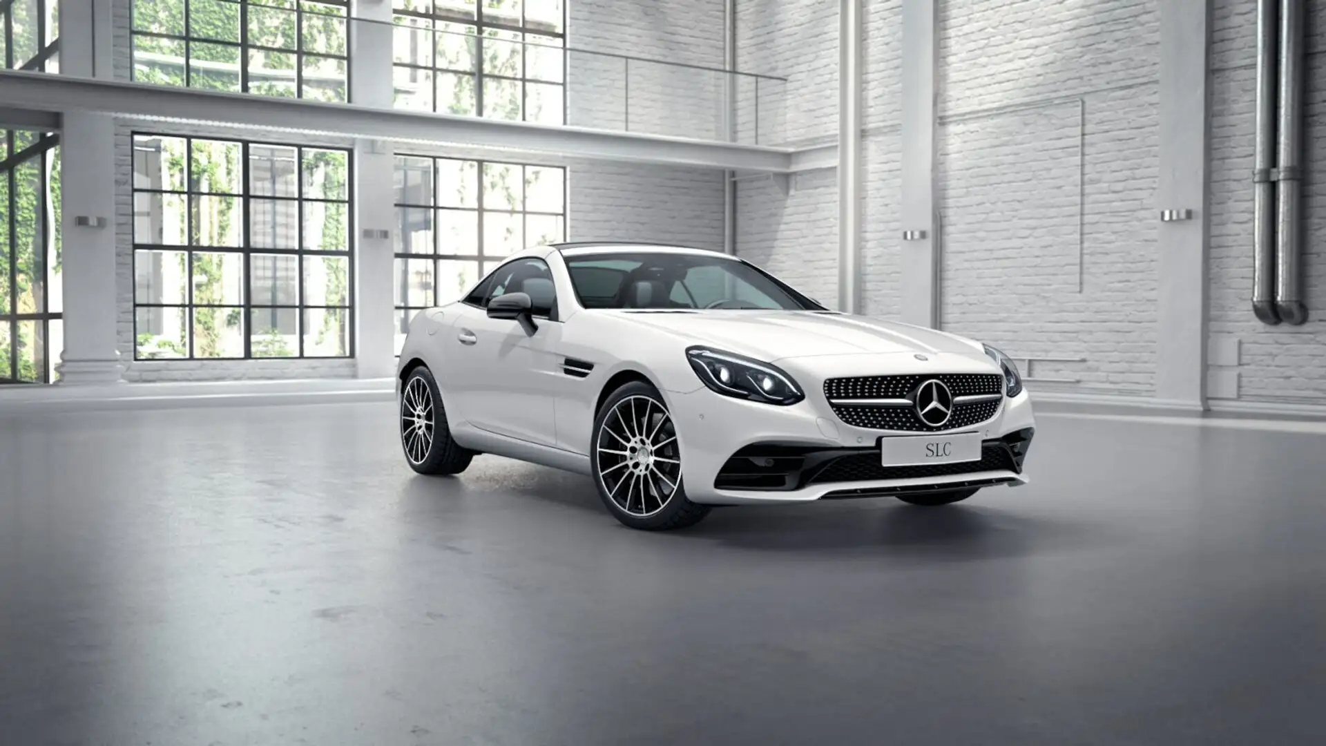 Mercedes-Benz SLC 200 SLC 200 AMG+LEDER+NIGHT+AIRSCARF+LED-ILS+PDC+18" Alb - 2