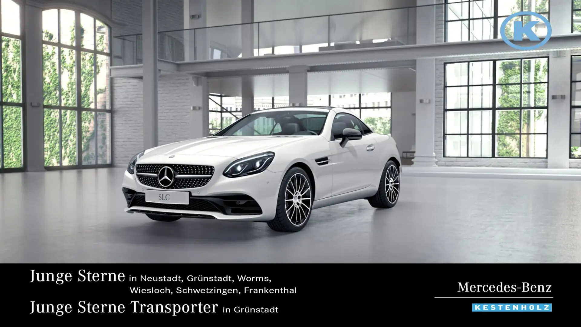 Mercedes-Benz SLC 200 SLC 200 AMG+LEDER+NIGHT+AIRSCARF+LED-ILS+PDC+18" Alb - 1