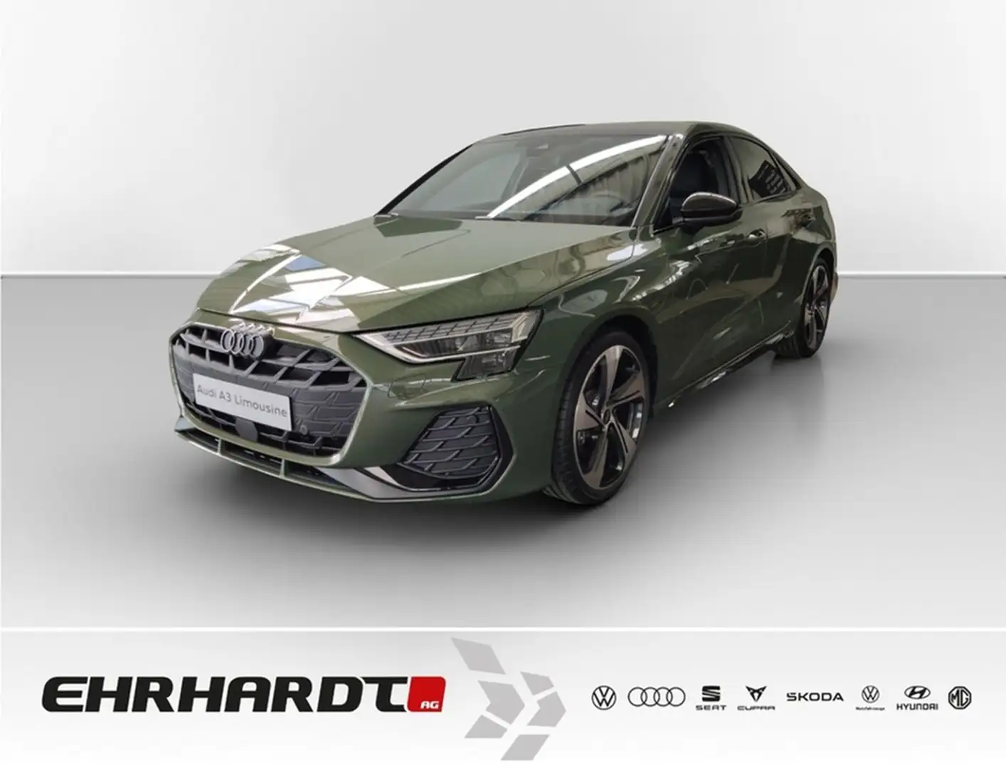 Audi A3 Limousine 35 TFSI S tronic S line MATRIX*NAV*HU... Grün - 1