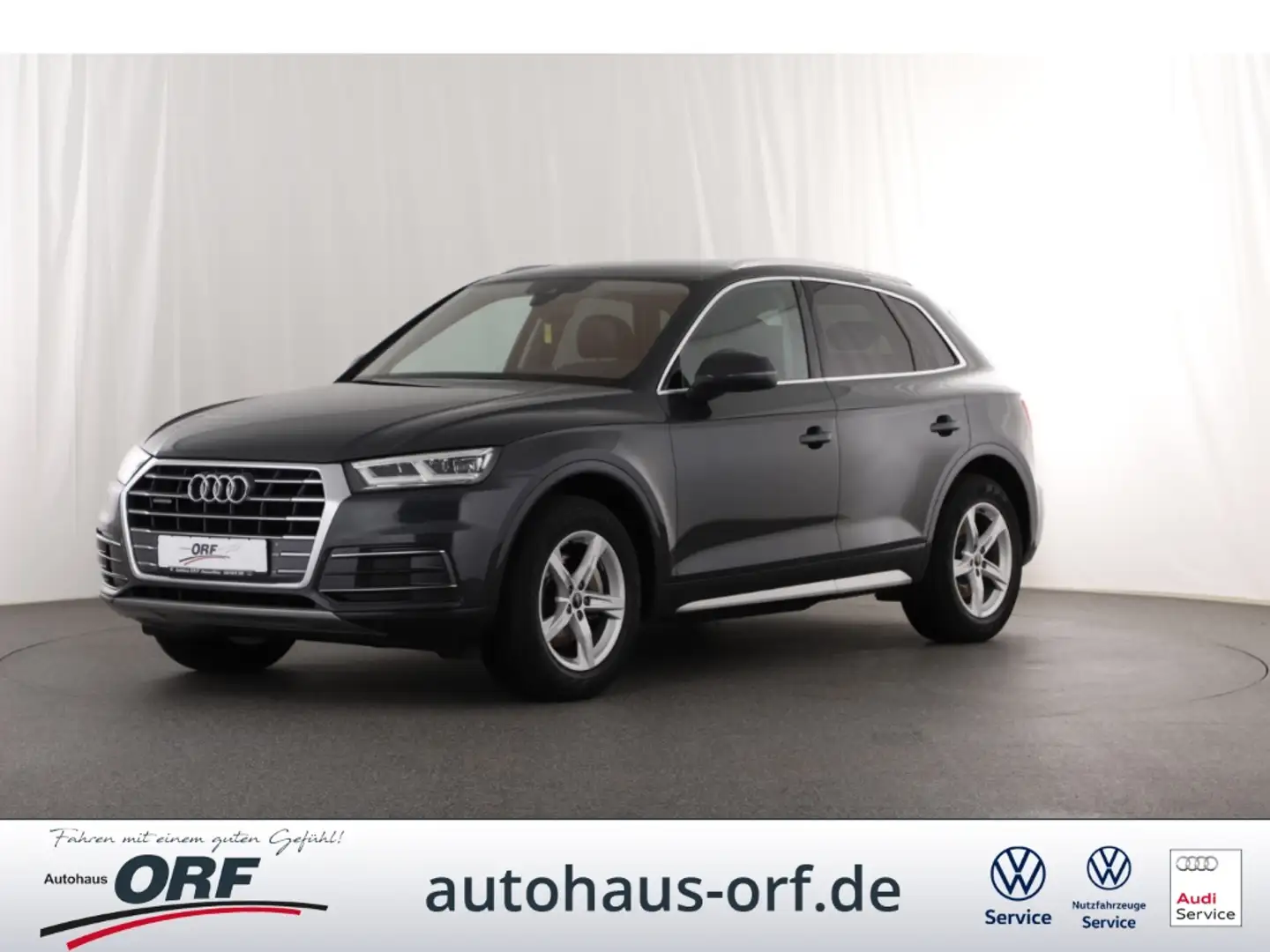 Audi Q5 2.0 TDI quattro sport S-TRONIC AHK VIRTUAL NAVI TE Grau - 1