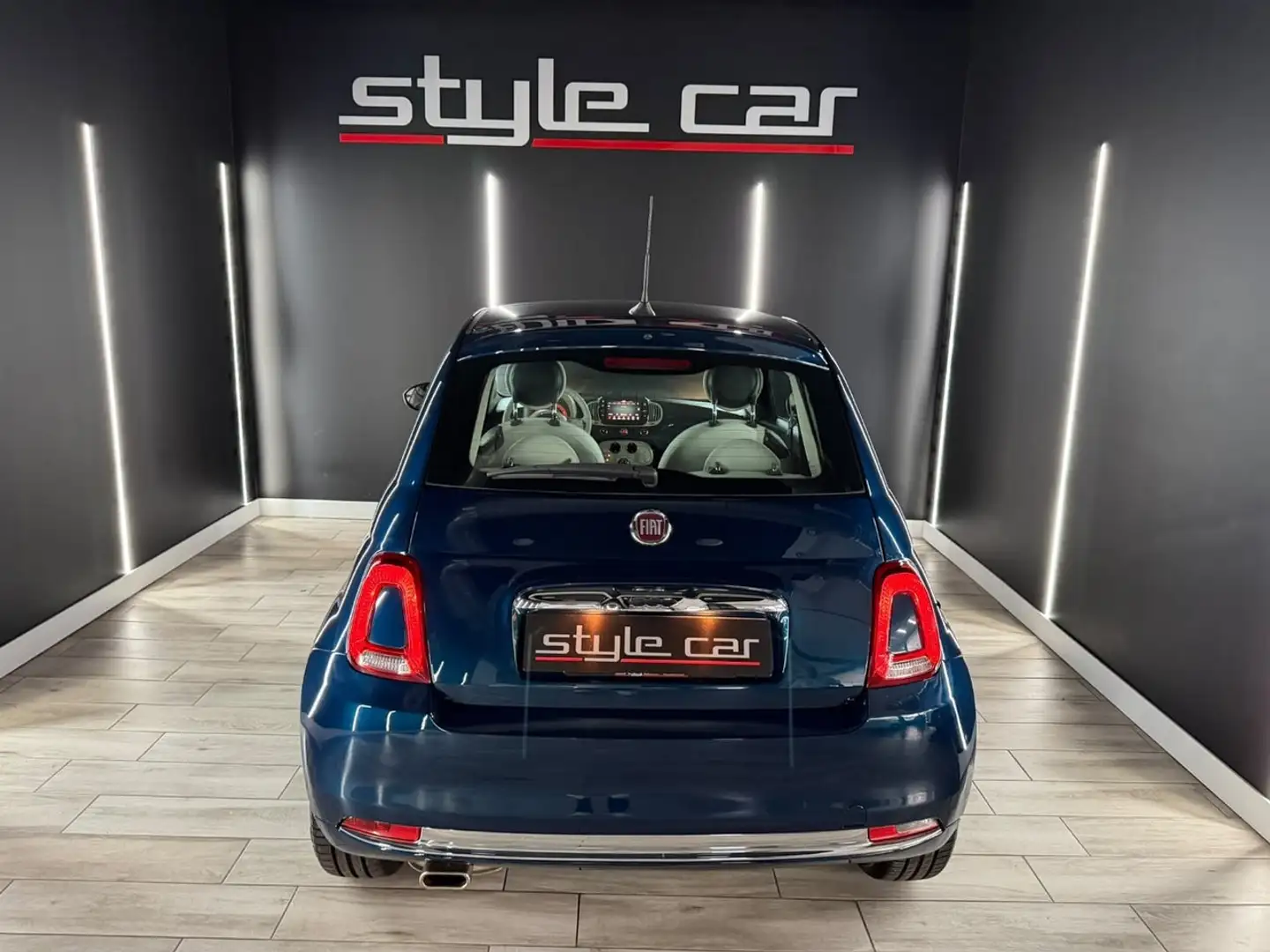 Fiat 500 1.2 Lounge Azul - 2