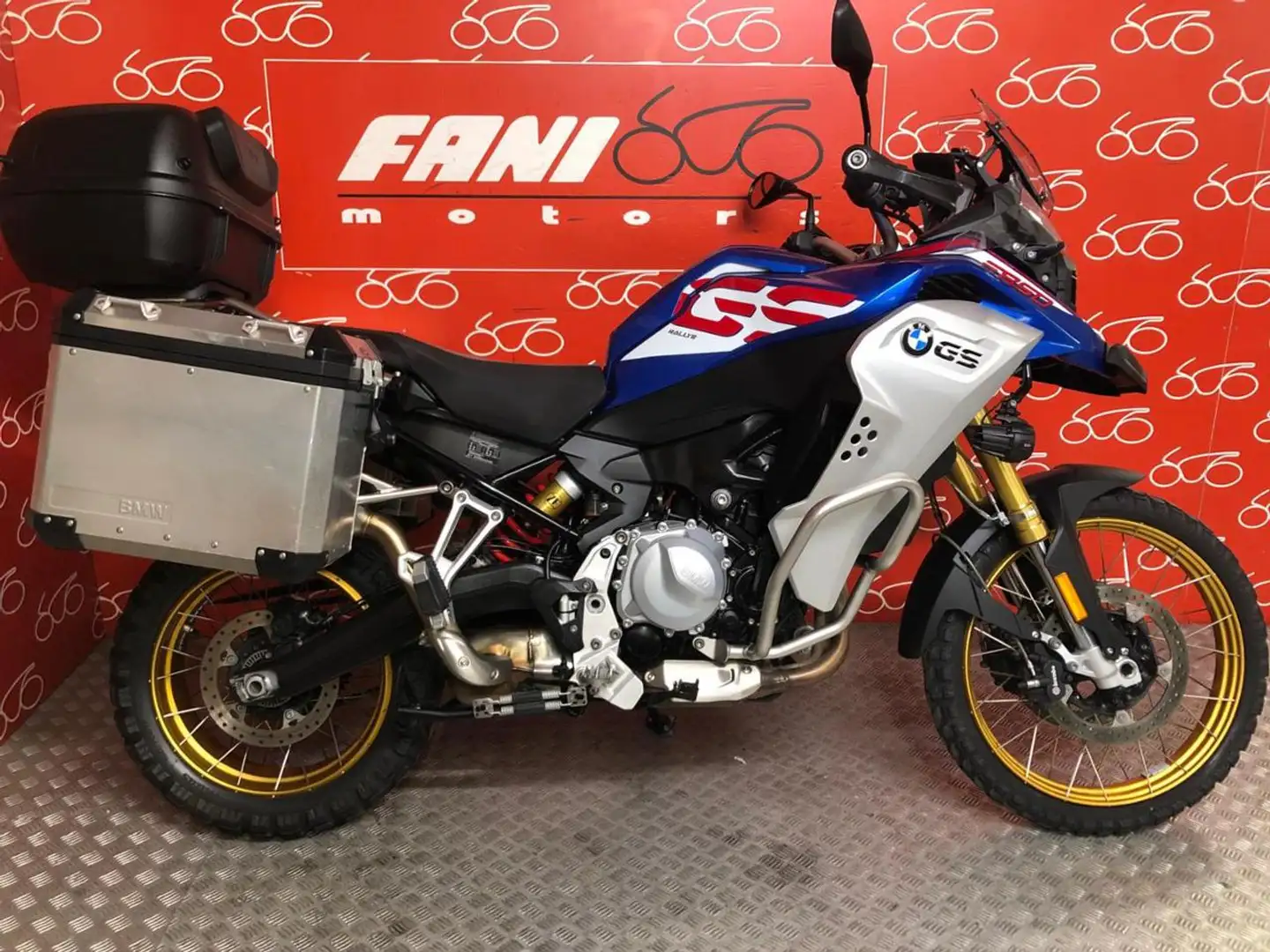 BMW F 850 GS Adventure Bleu - 1