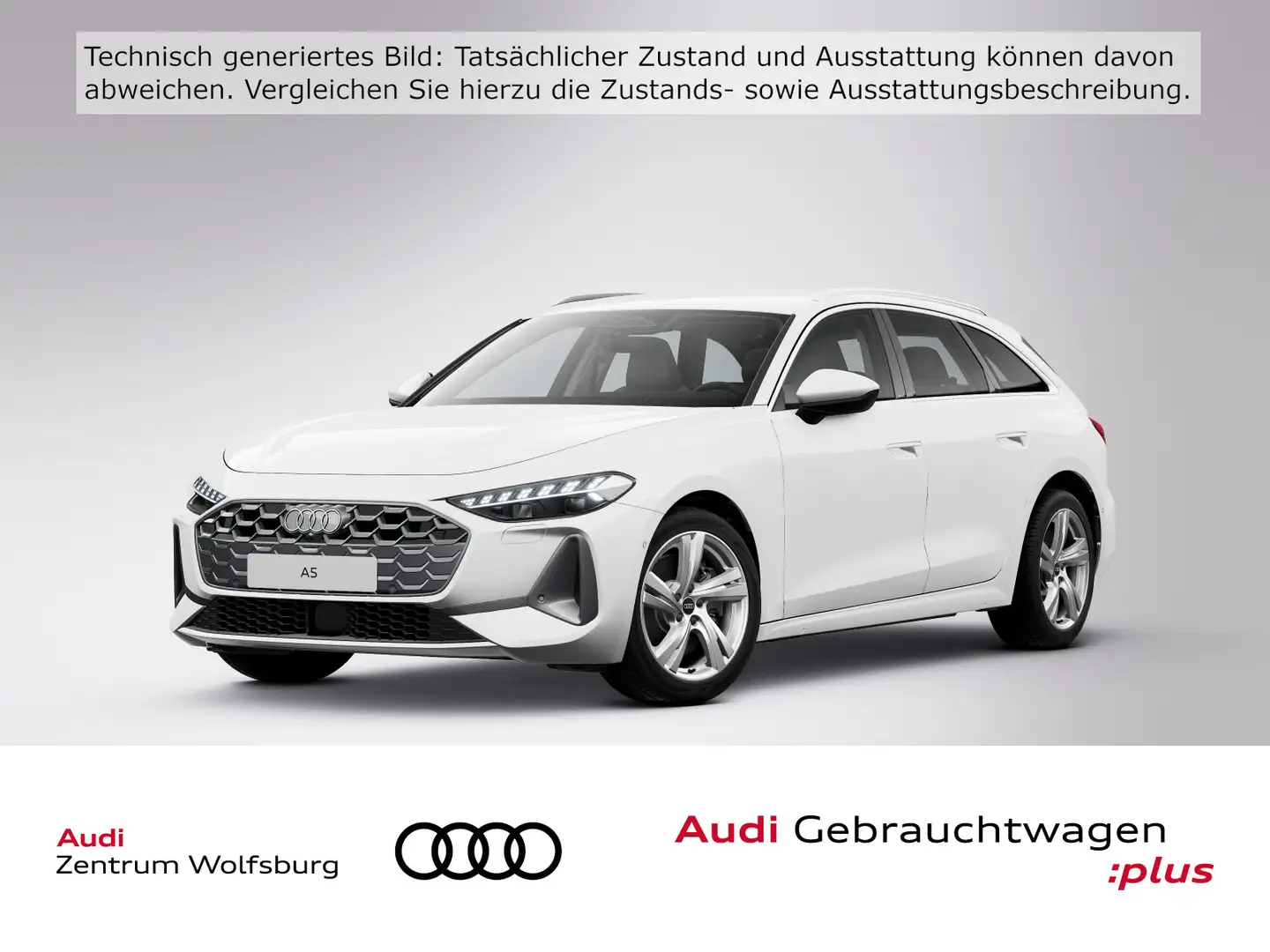 Audi A5 TDI quattro S tronic advanced STANDHZ/A Weiß - 1