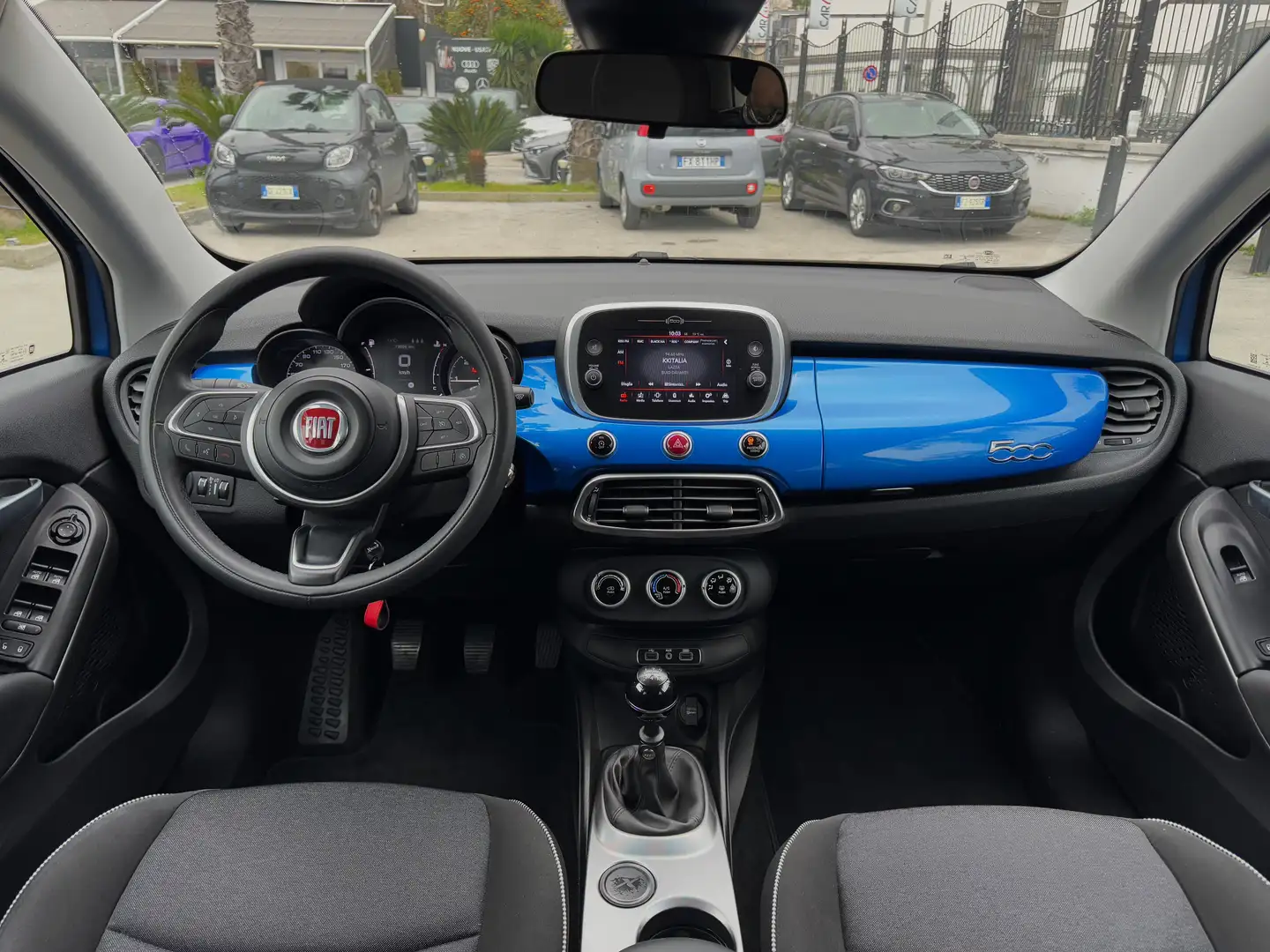 Fiat 500X 1.3 MultiJet Mirror 4X2 95CV FULL LED CAM CAR PLAY Blu/Azzurro - 2