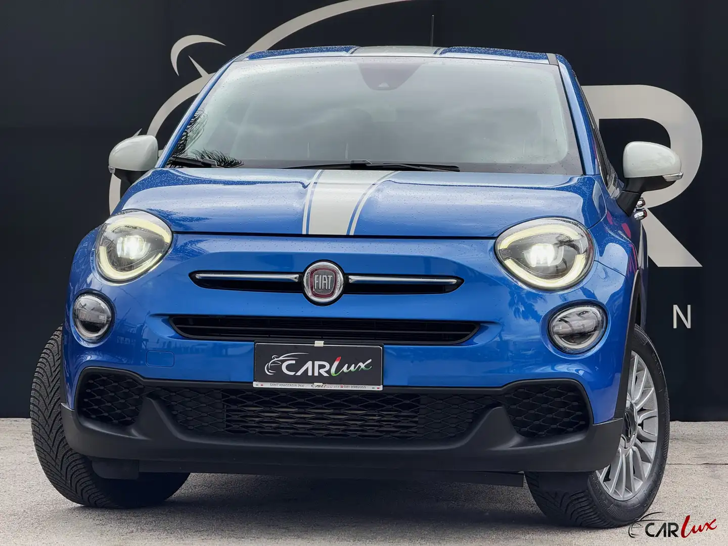 Fiat 500X 1.3 MultiJet Mirror 4X2 95CV FULL LED CAM CAR PLAY Blu/Azzurro - 1
