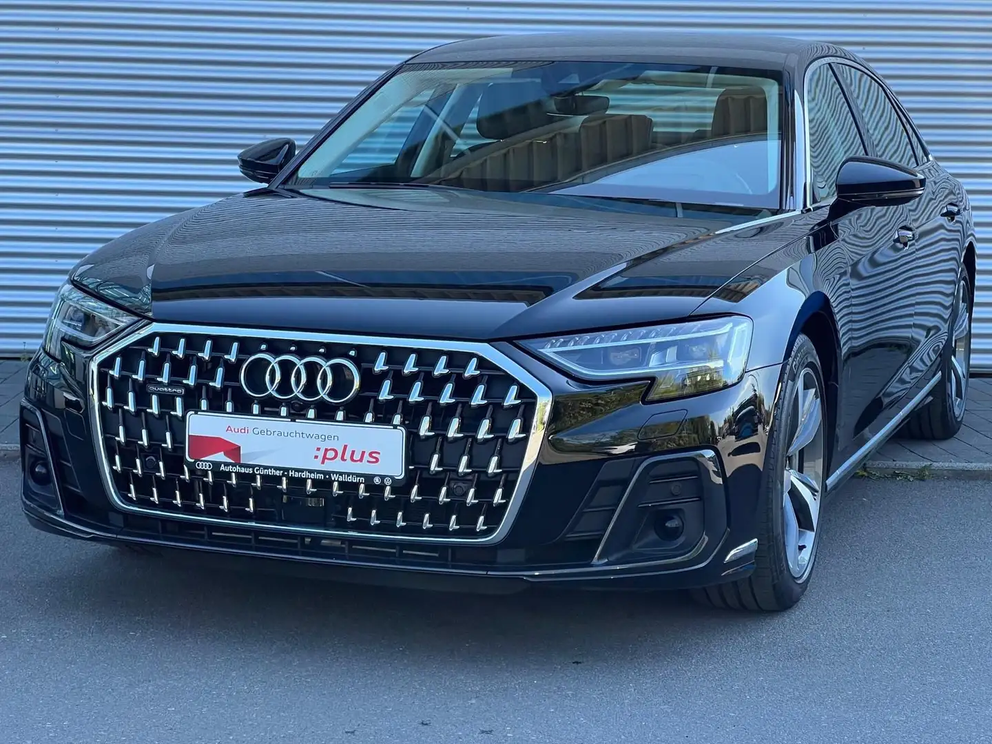 Audi A8 60 TFSIe QUATTRO Lang+INDIVIDUALKONTURSITZE+ Noir - 2