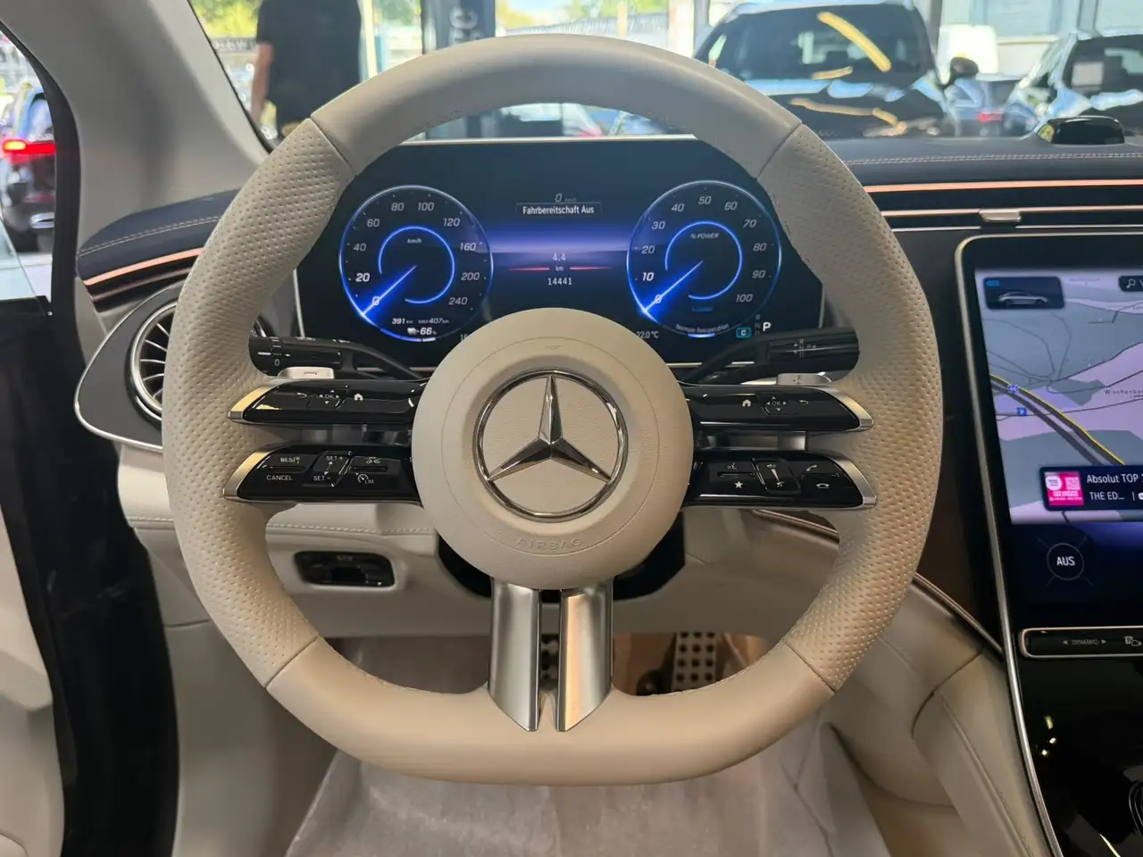 Mercedes-Benz EQE + AMG AIRMATIC+PANO+BURM+AHK+DISTR+NIGHT, миниатюра 12