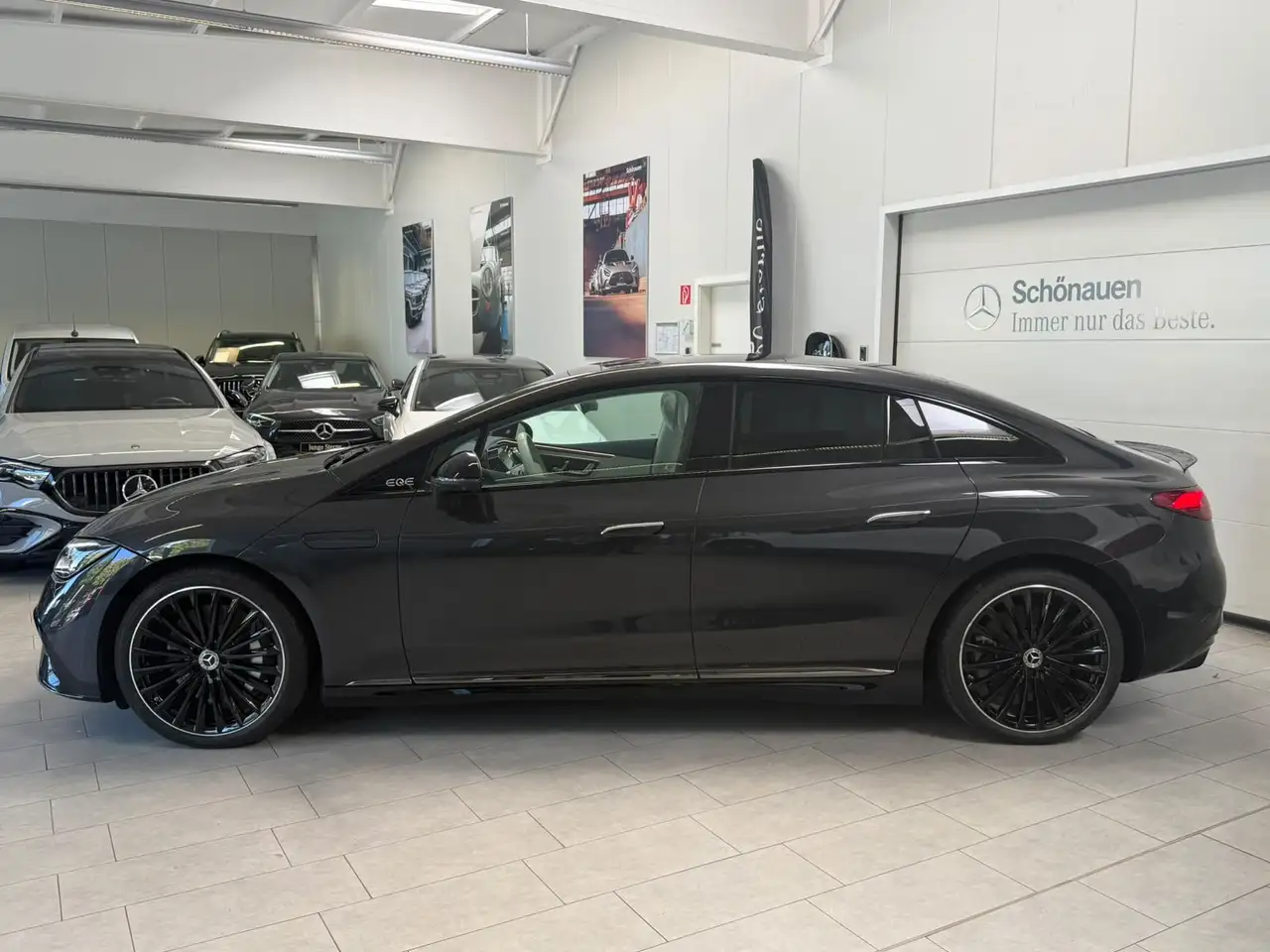Mercedes-Benz EQE + AMG AIRMATIC+PANO+BURM+AHK+DISTR+NIGHT, миниатюра 3