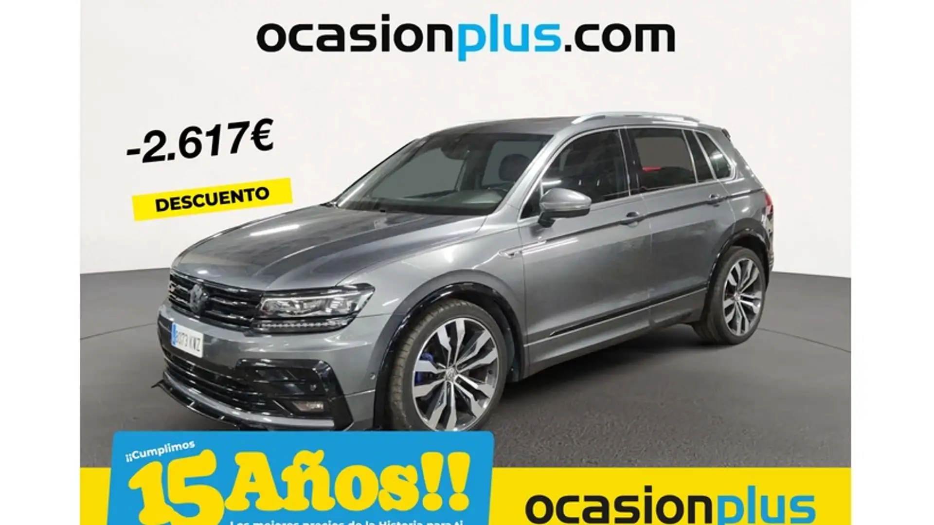 Volkswagen Tiguan 2.0TDI Sport 4Motion DSG 140kW Gris - 1