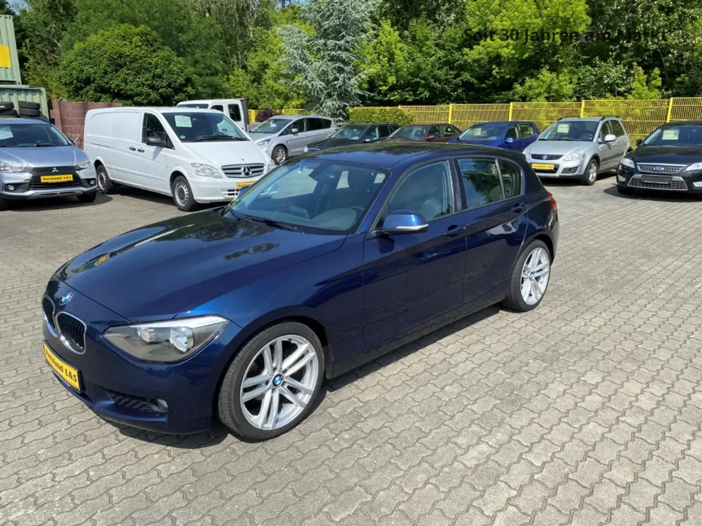 BMW 114 i, PDC, Sitzheizung, Alus, Klimaautomatik,Service Синий - 2