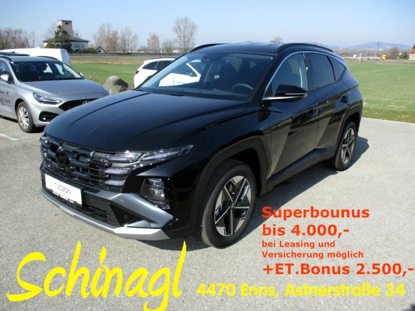 Hyundai TUCSON NX4 GO 1,6 T-GDi HEV 2WD AT t6hg1 Schwarz - 1