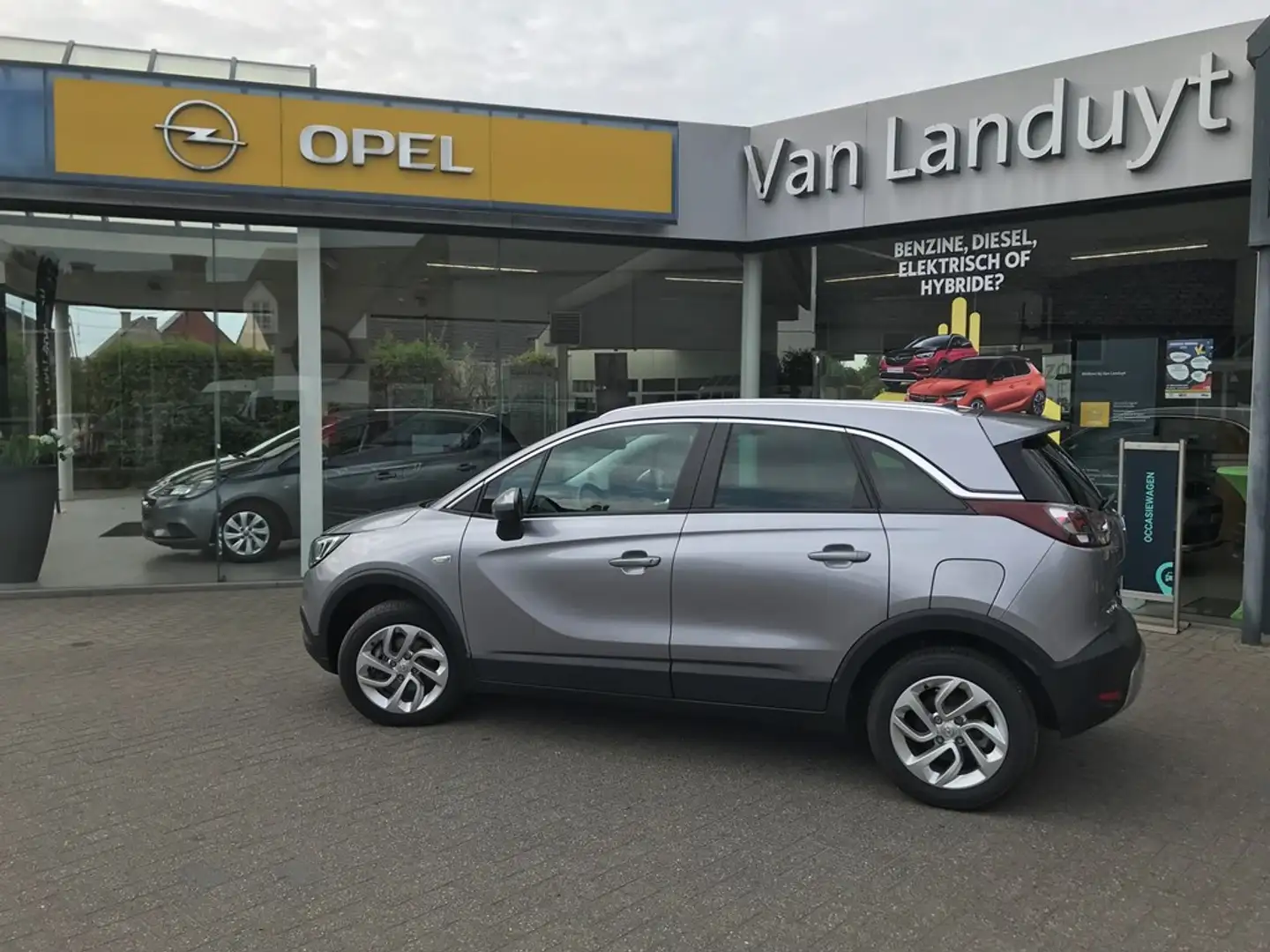 Opel Crossland X INNOVATION 1.2 BENZINE AUTOMAAT S/S APPLE CARPLAY Zilver - 2