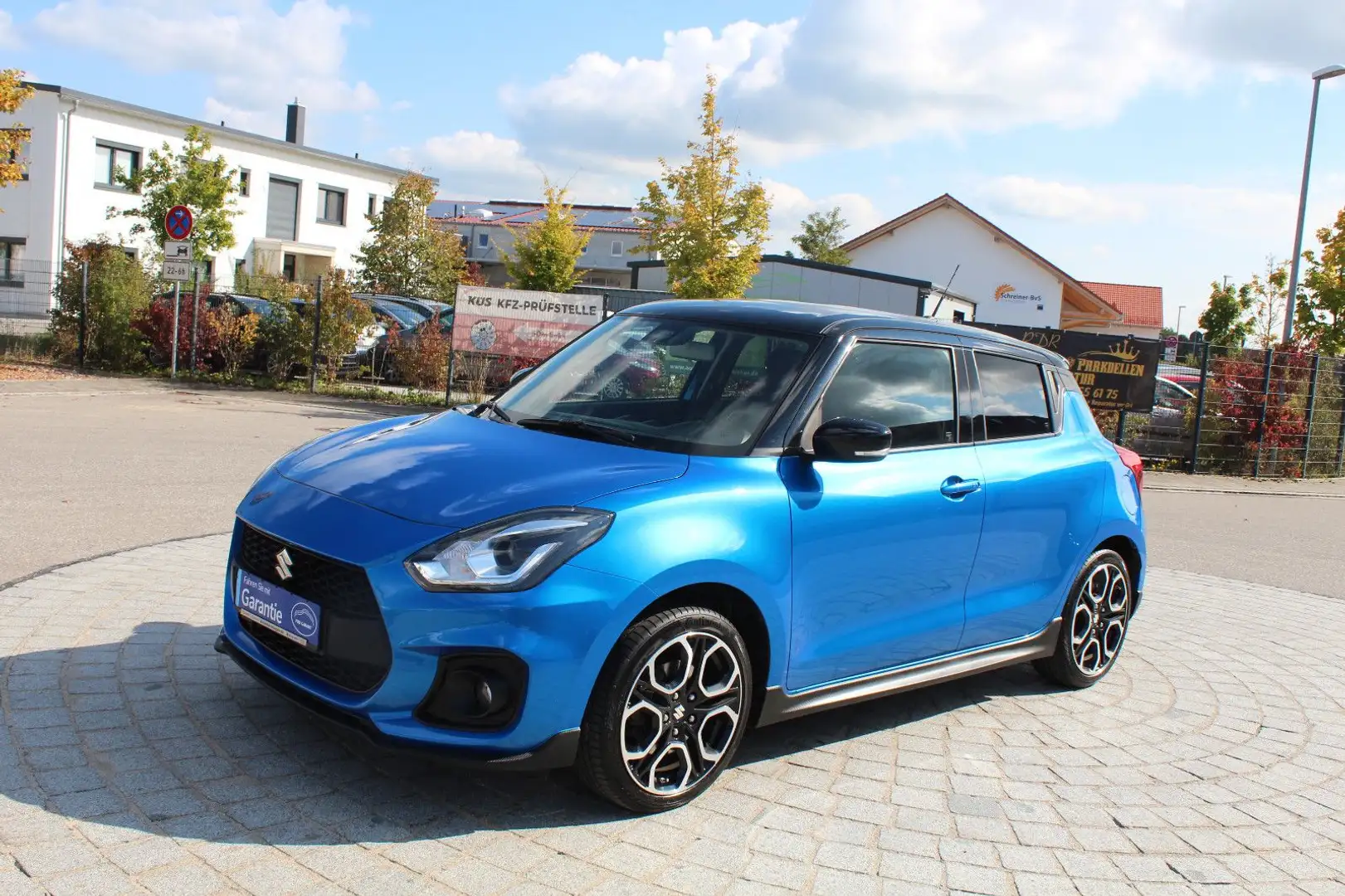 Suzuki Swift Sport 1.Hd Sh.gepfl. Tüv neu Navi Blau - 1