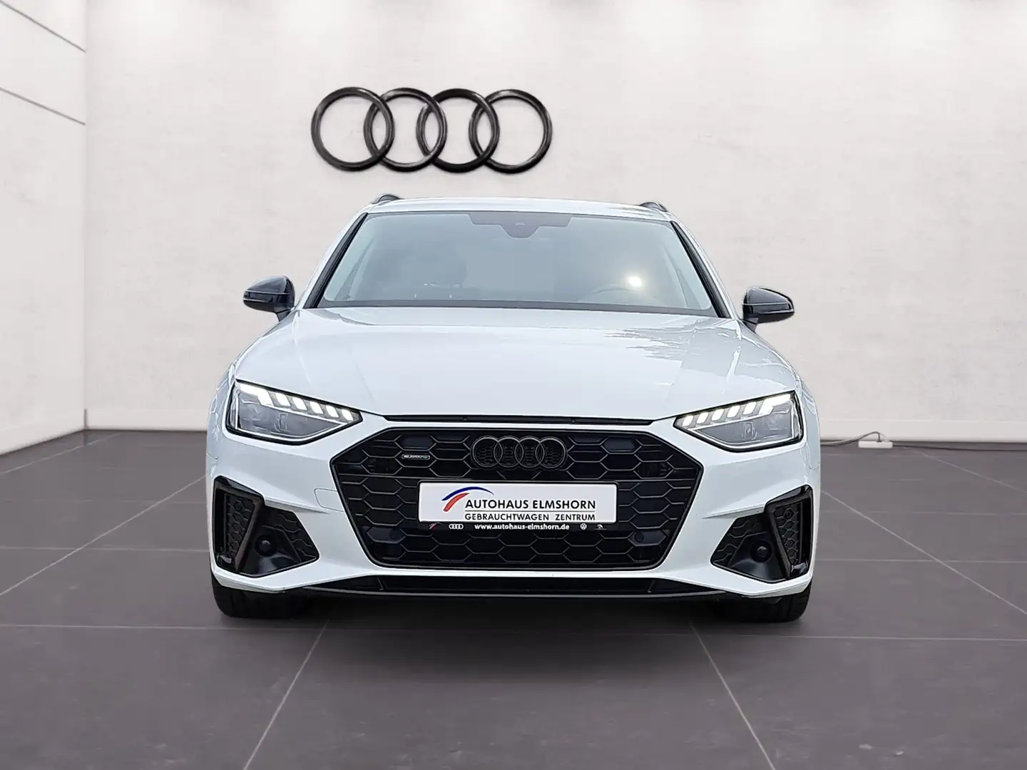 Audi A4 Avant S line 40 TDI quattro S tronic NAV KAM 19" Weiß - 2