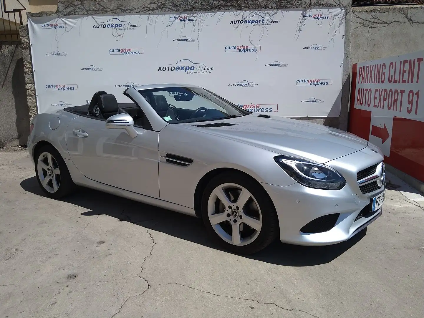 Mercedes-Benz SLC 300 300 245CH 9G-TRONIC EURO 6D-TEMP-EVAP-ISC Gris - 1