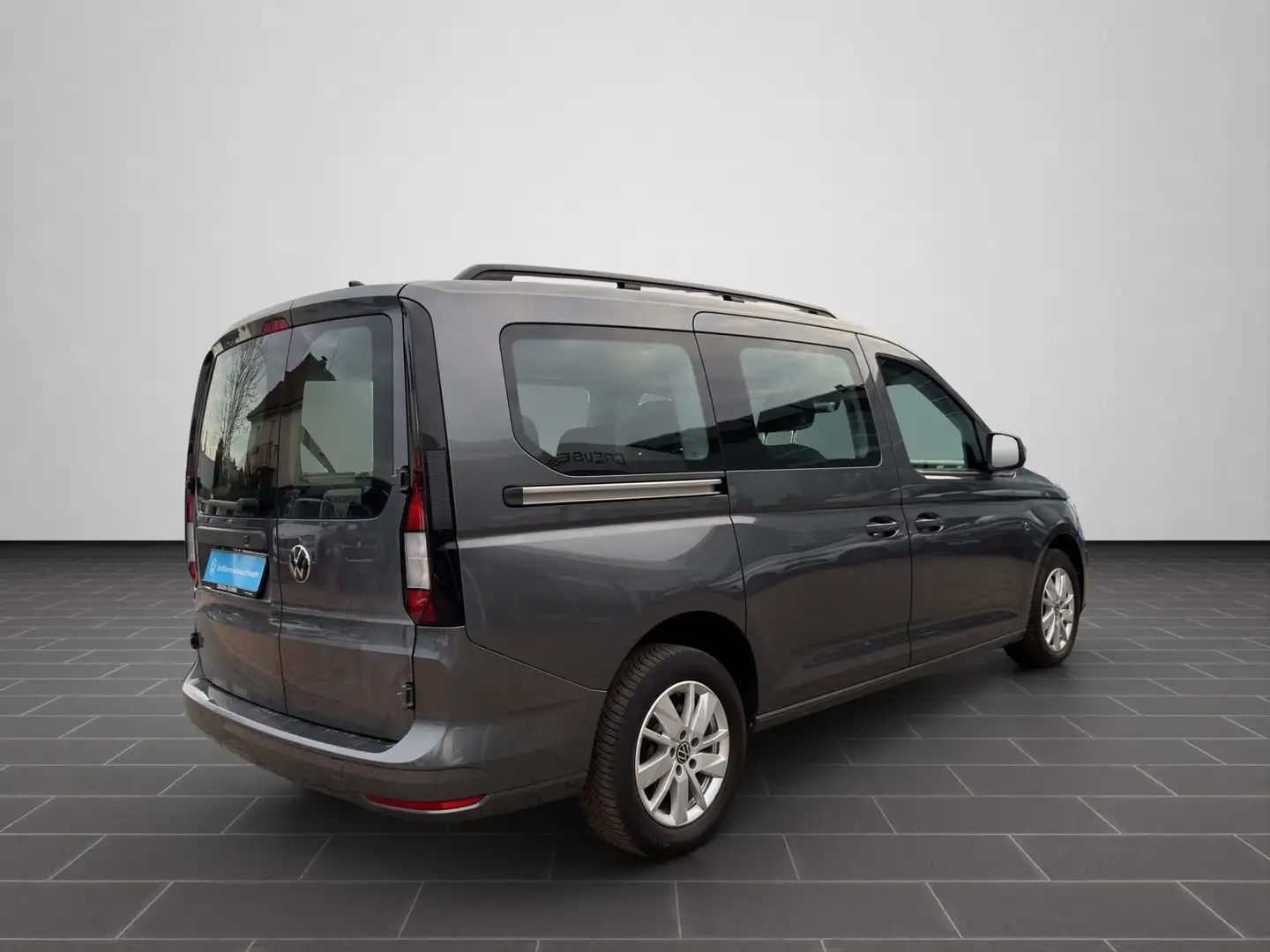Volkswagen Caddy 1.5 TSI SHZ RFK NAVI LED GRA DAB Grau - 2