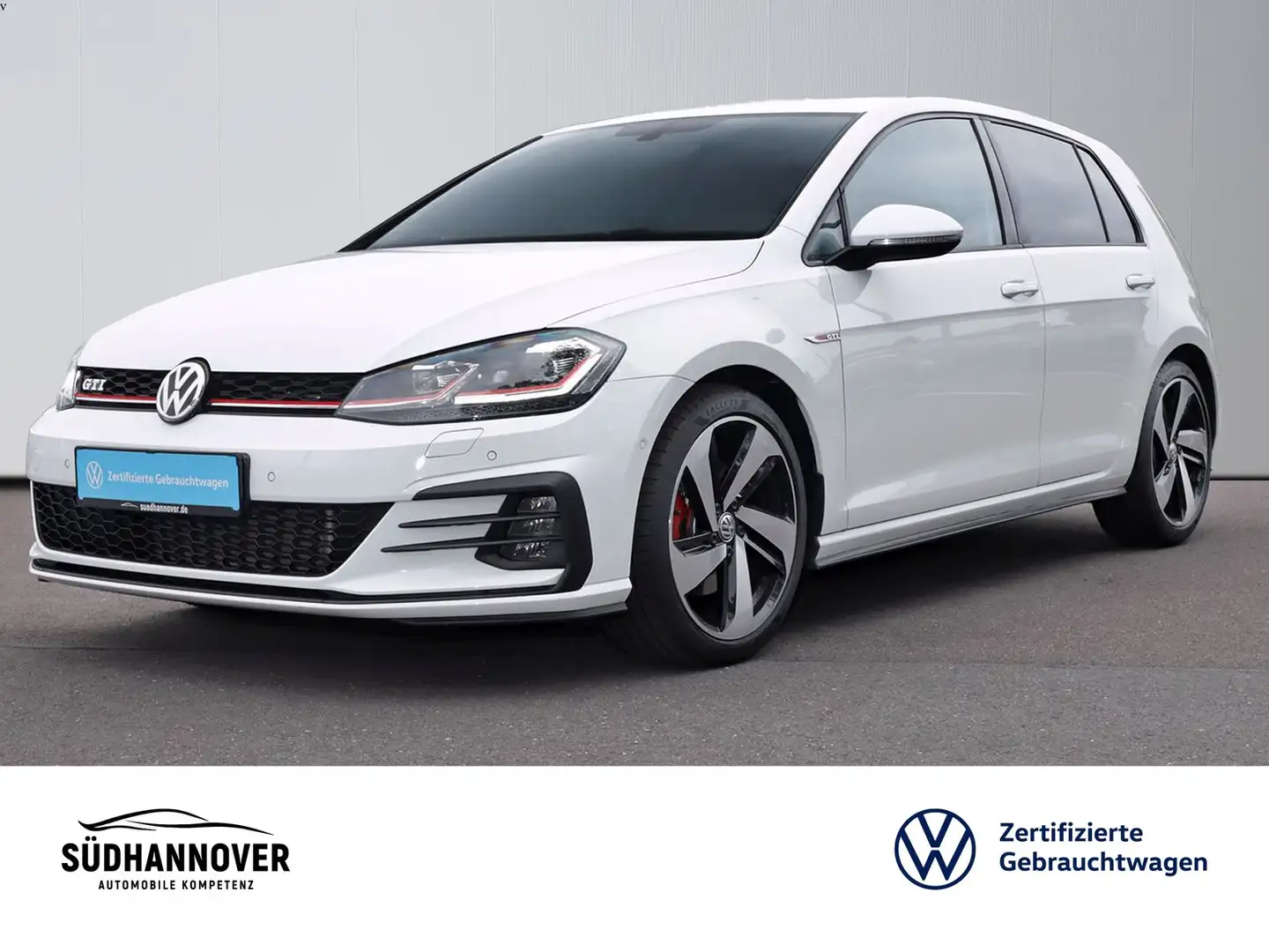 Volkswagen Golf VII GTI 2.0 TSI AHK+NAVI+LED+SHZ+STANDH. Weiß - 1