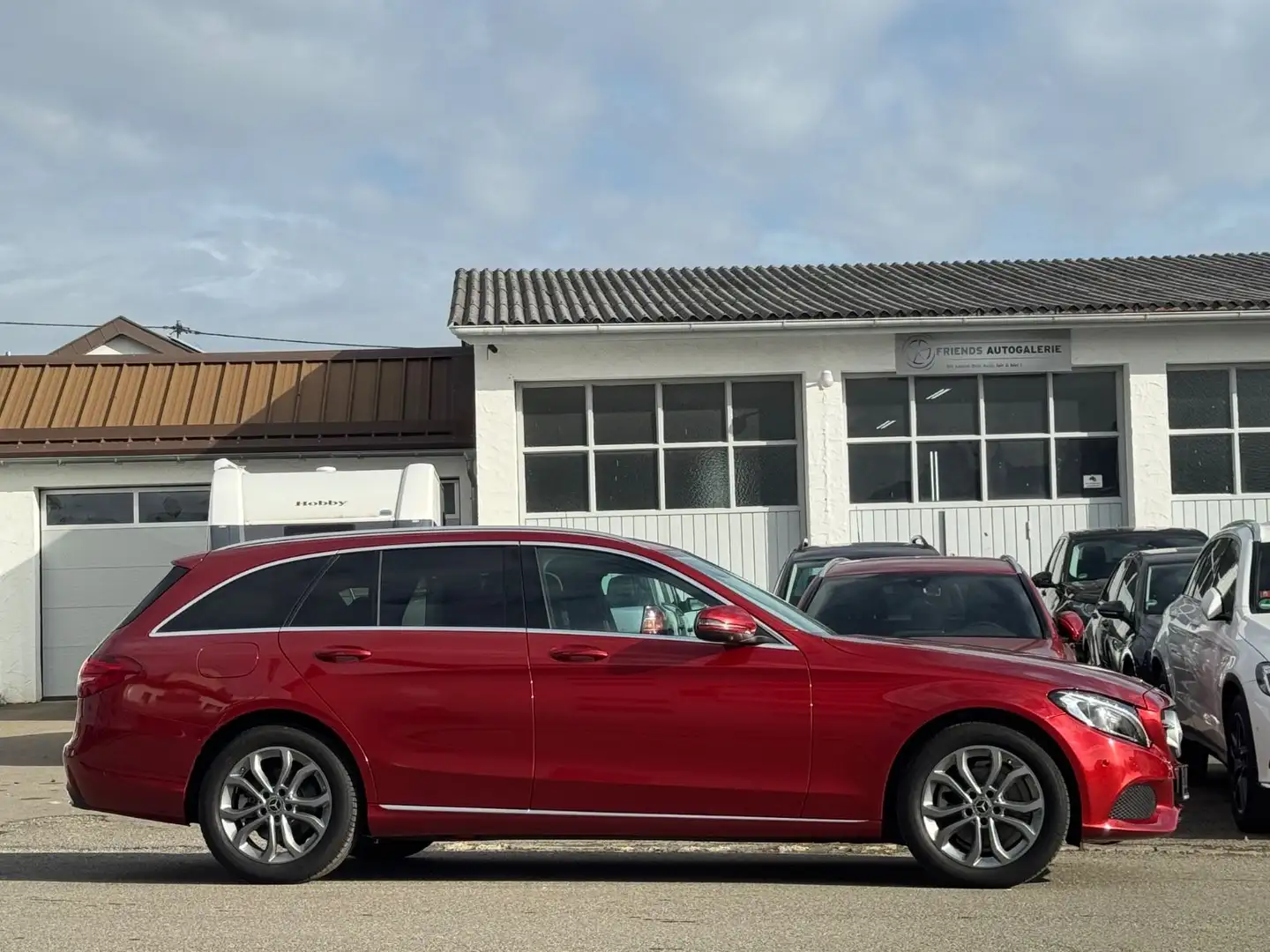Mercedes-Benz C 200 T CGI*KOMBI*BURMESTER*360 KAMERA* Rouge - 2