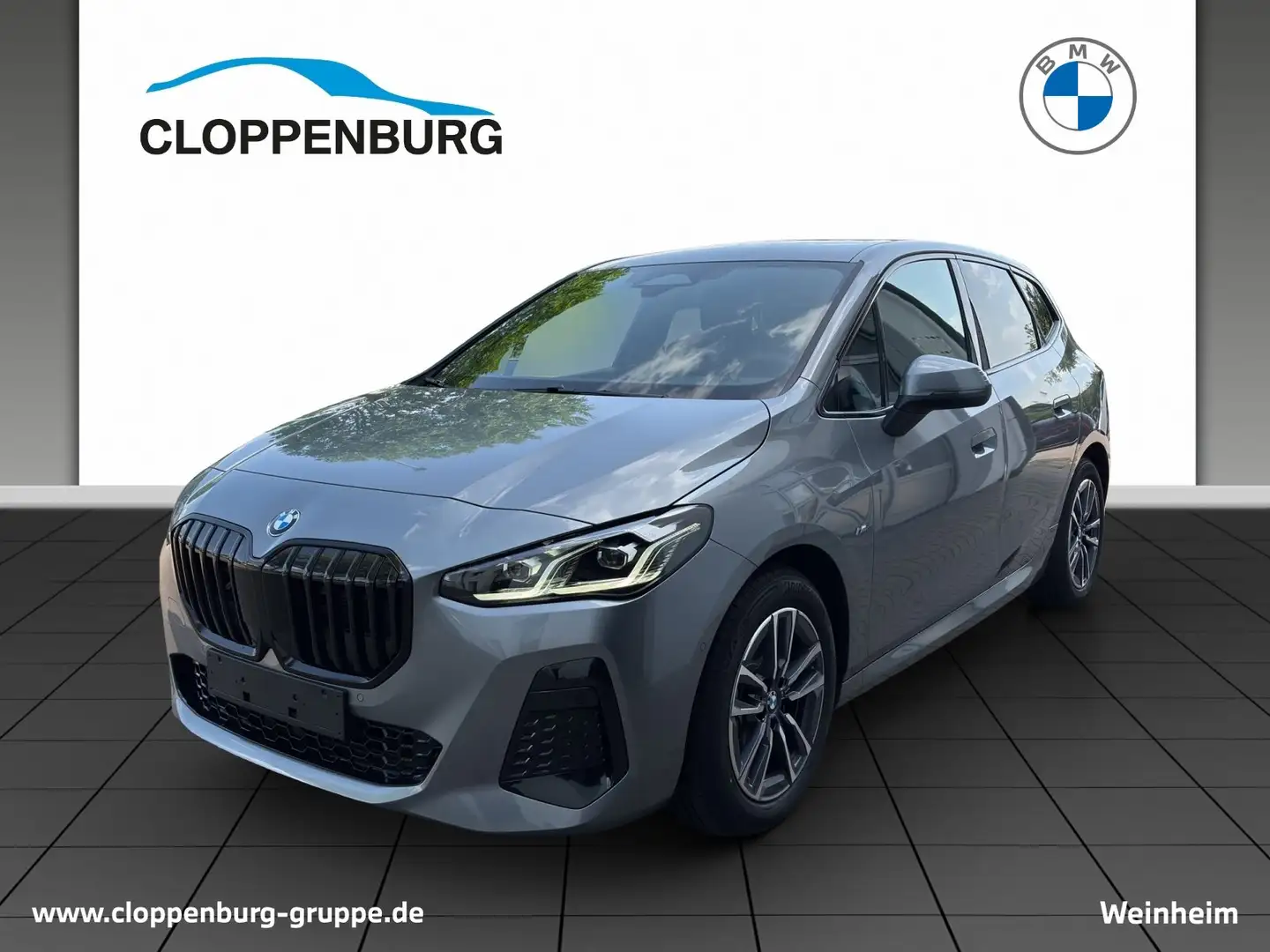 BMW 218 i M Sportpaket AHK+Navi+ACC+SHZ UPE: 48.000€ Grau - 1