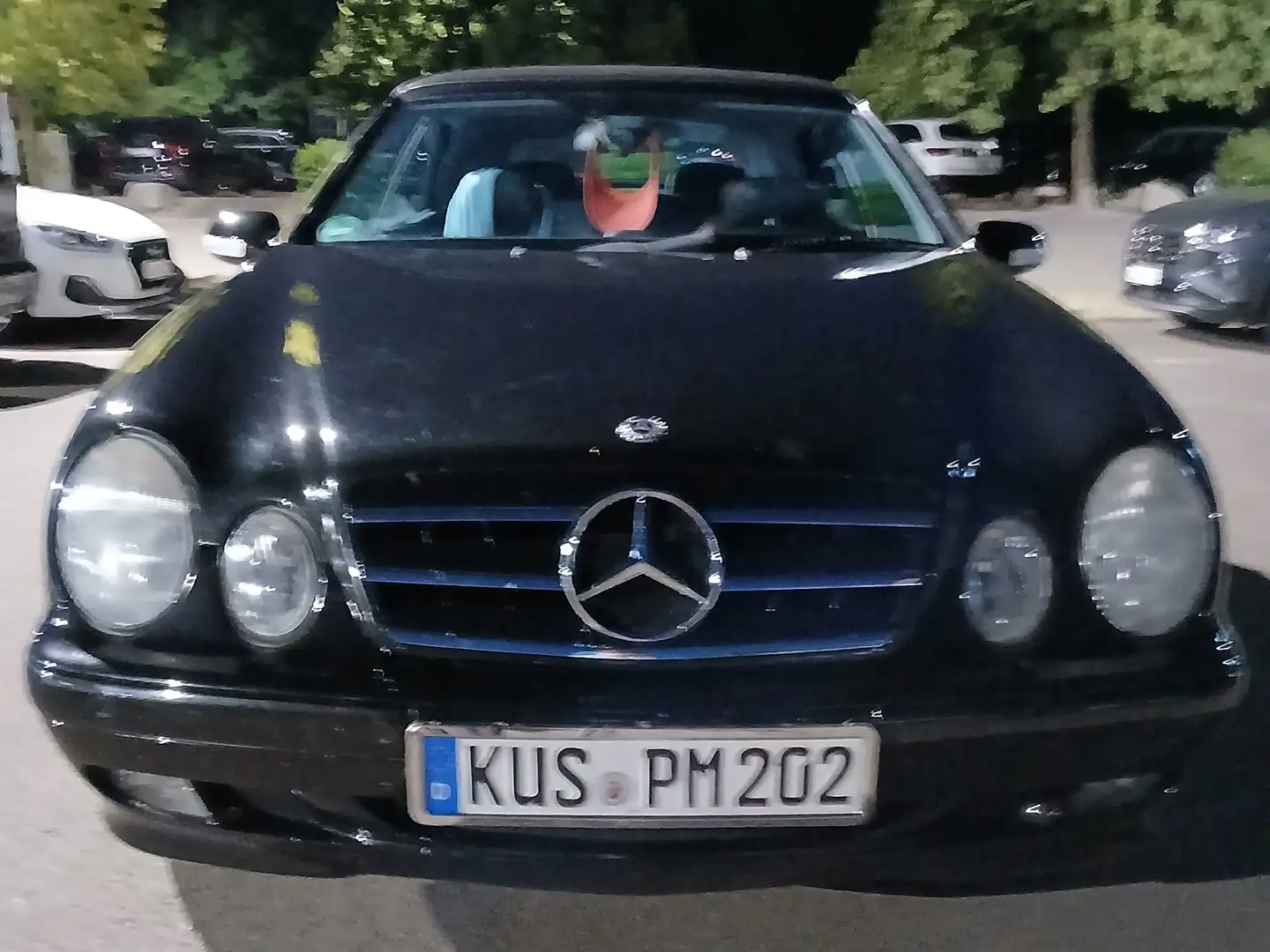 Mercedes-Benz CLK 200 CLK Cabrio 200 Kompressor Avantgarde Zwart - 2